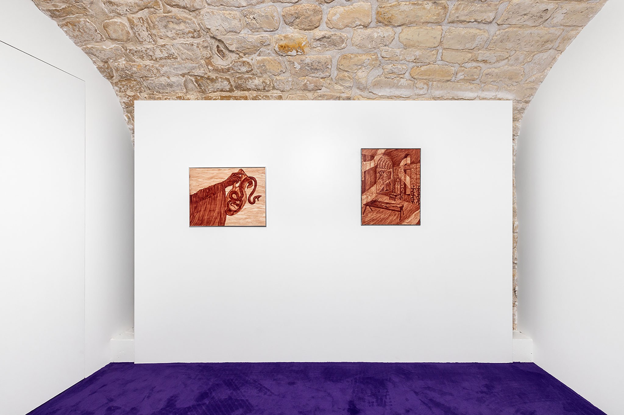 "États d'âme", 2023, DS Galerie, exhibition view, photo credit Romain Darnaud