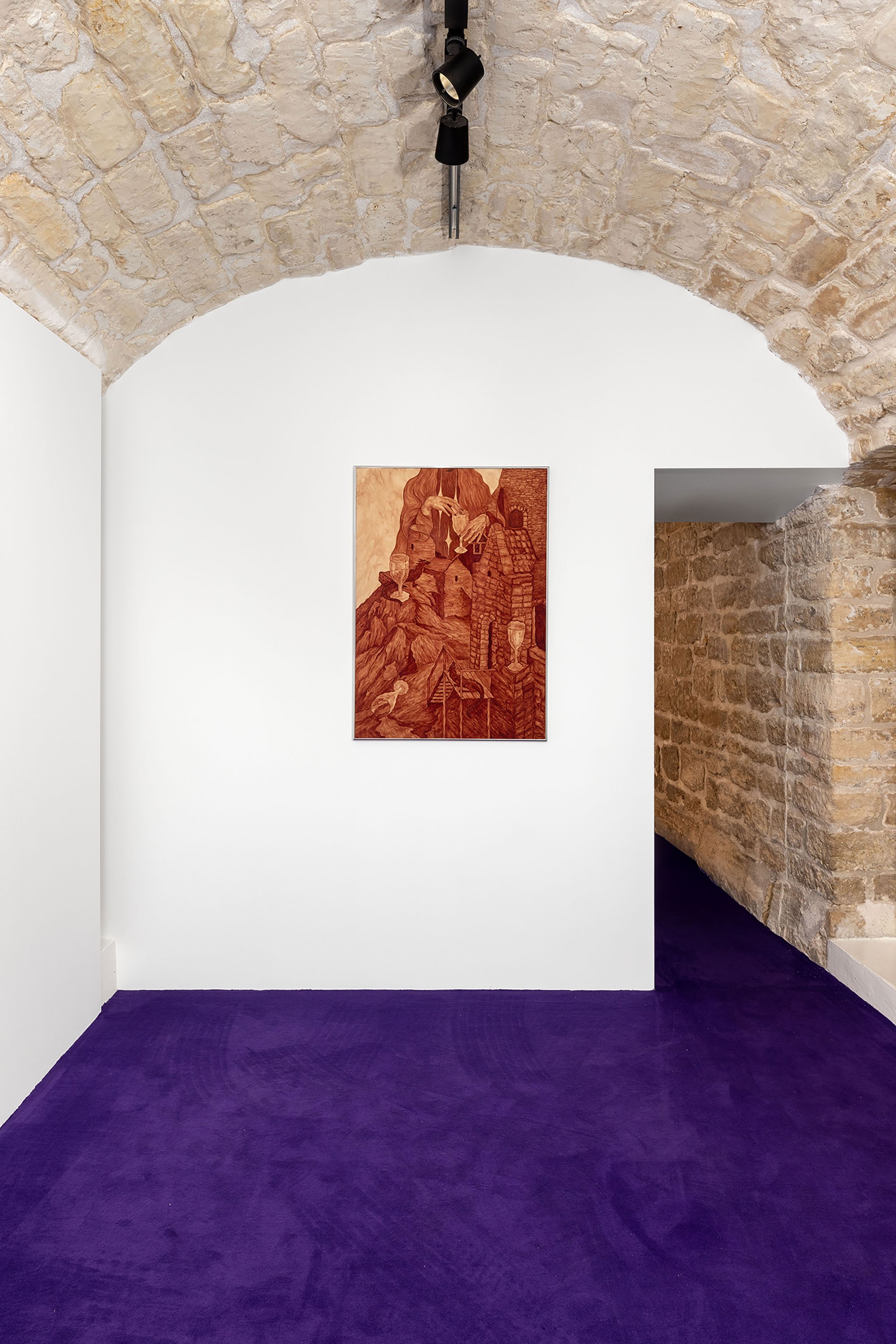 "États d'âme", 2023, DS Galerie, exhibition view, photo credit Romain Darnaud