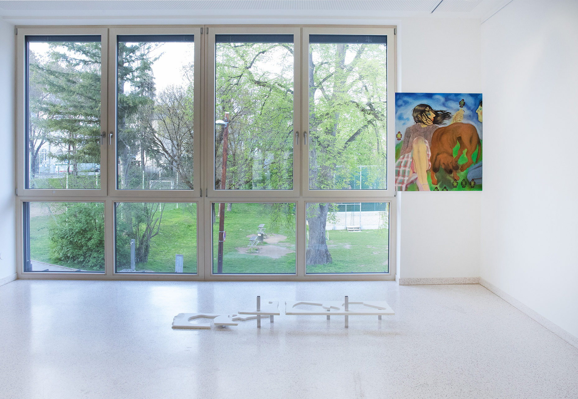 Installation View, Stealing Catgold Together, Hanna Besenhard, Ramsko