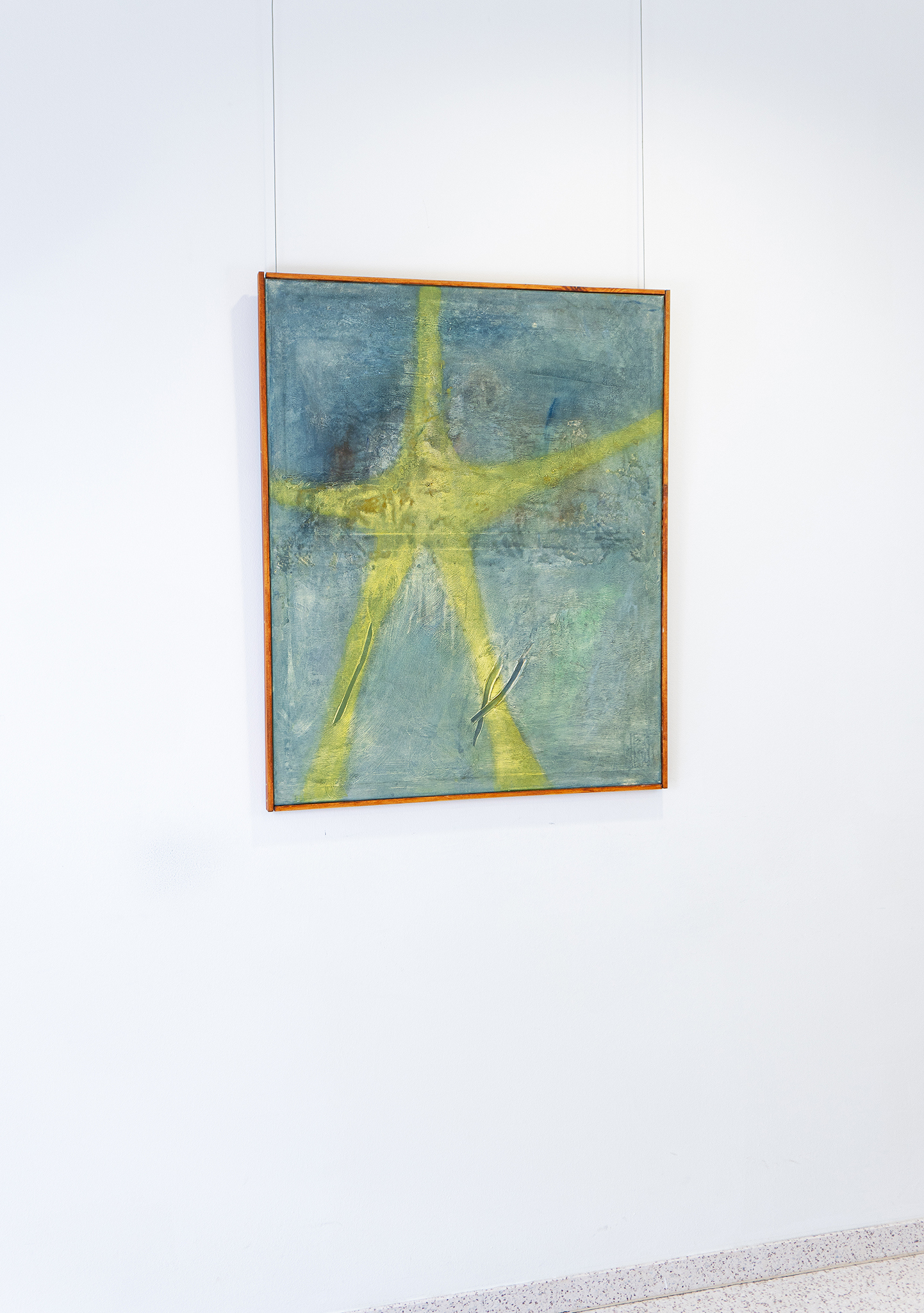 Jakob Kolb, untitled (Star), oil on canvas, 100 cm x 80 cm, 2023