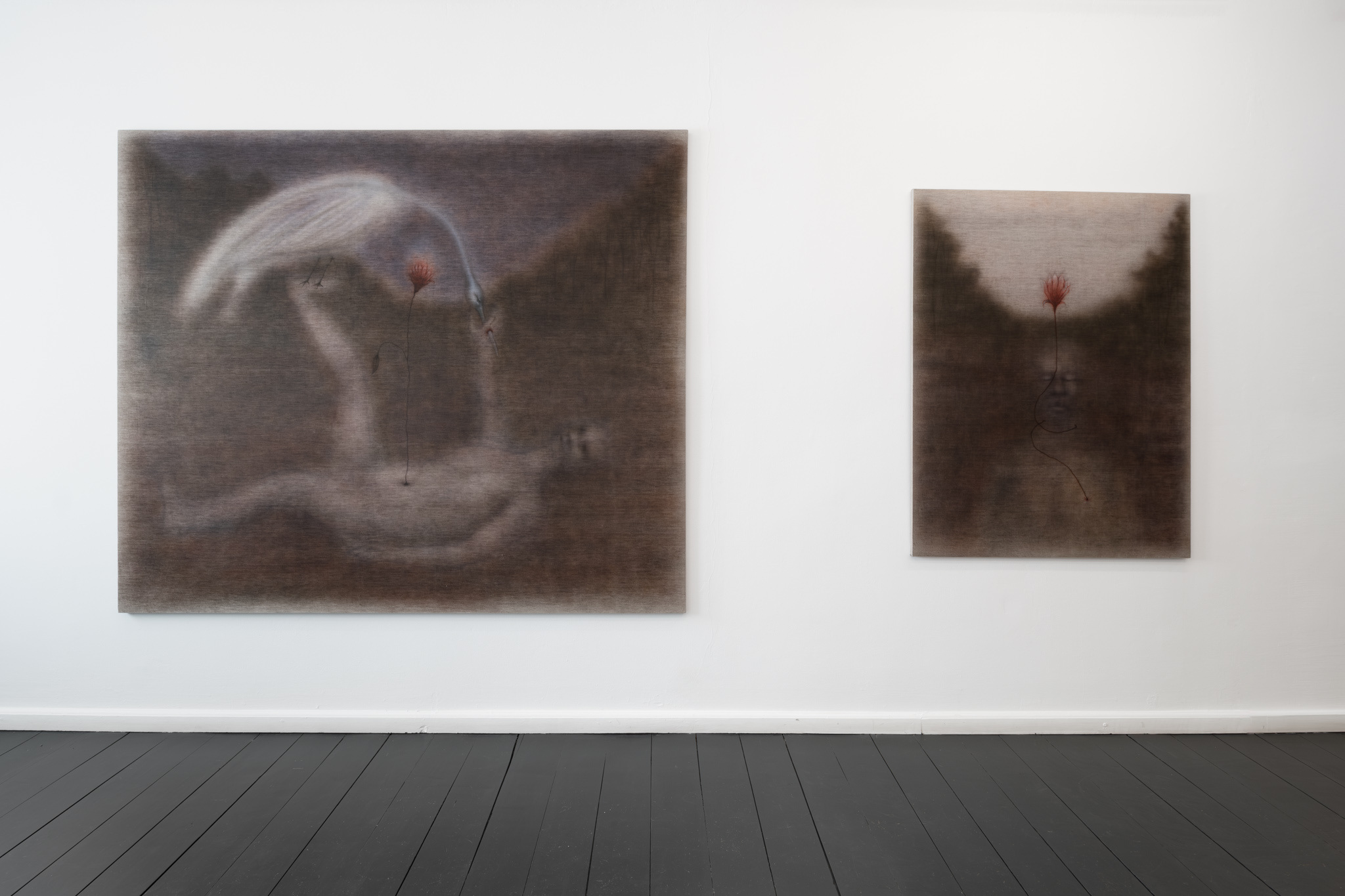 Jędrzej Bieńko, „Human Decomposition”, exhibition view, courtesy of Pola Magnetyczne Gallery, phot. B. Górka
