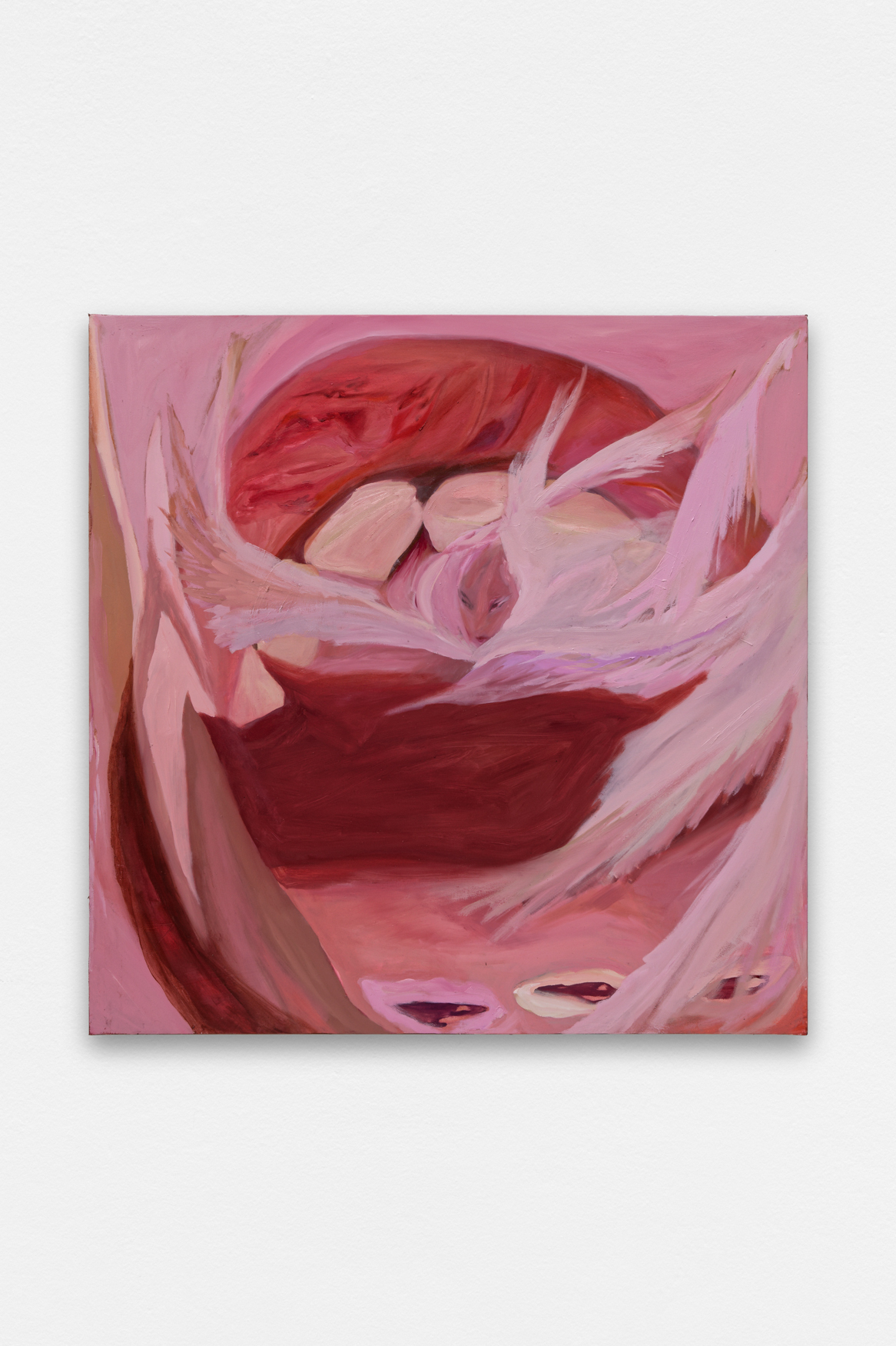 Sequoia Scavullo, I now understand it was never yours to keep, 2023, oil on canvas, 127 x 127 cm, unique