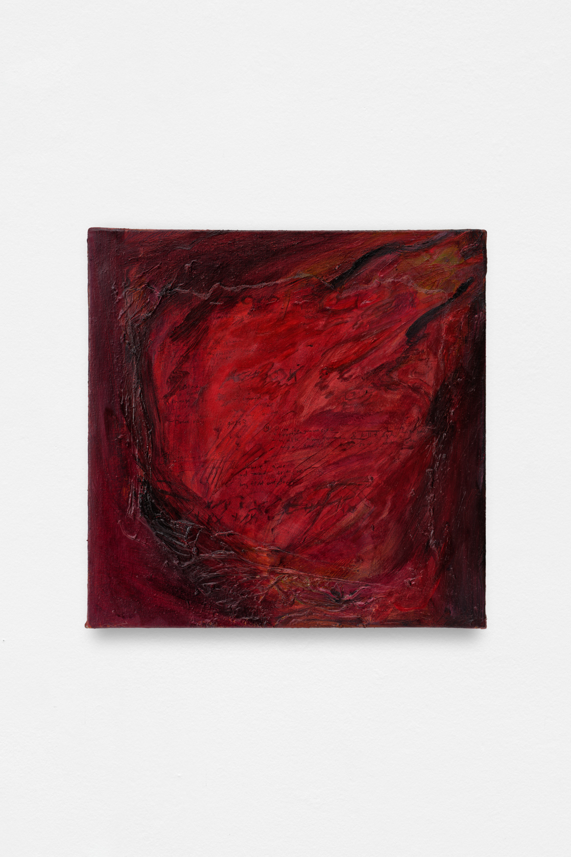 Sequoia Scavullo, If I can't have you no one else will, 2023, oil on canvas, 30 x 30 cm, unique