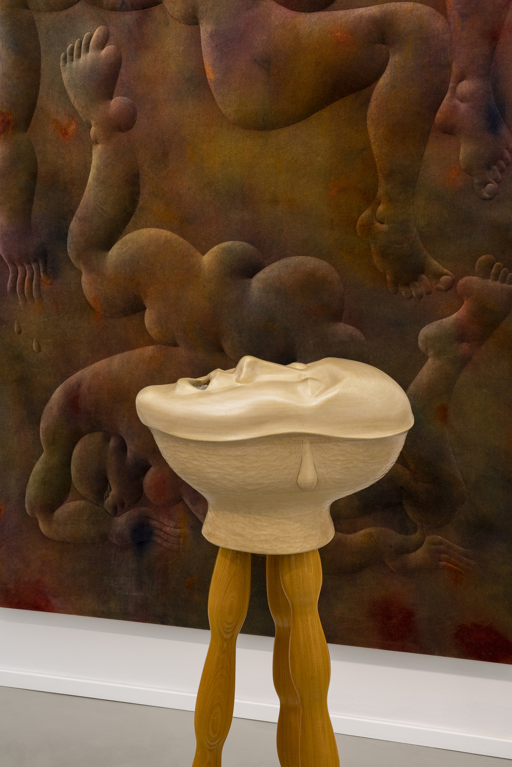 Eliška Konečná, A Dry Place to Fall, 2023, installation view, eastcontemporary, Milan