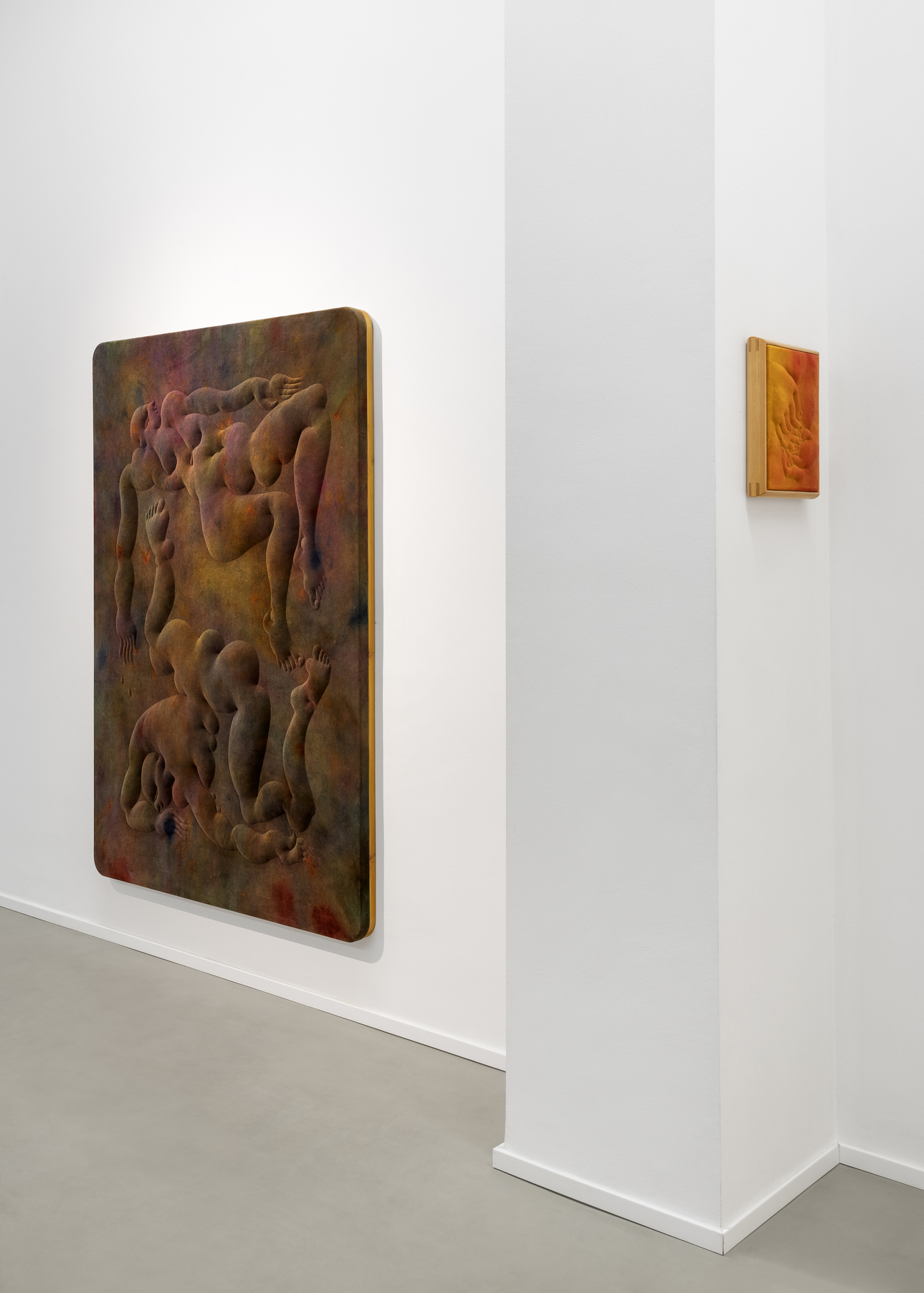 Eliška Konečná, A Dry Place to Fall, 2023, installation view, eastcontemporary, Milan