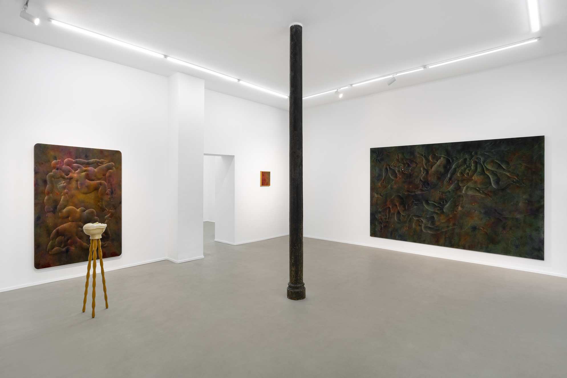 Eliška Konečná, A Dry Place to Fall, 2023, installation view, eastcontemporary, Milan