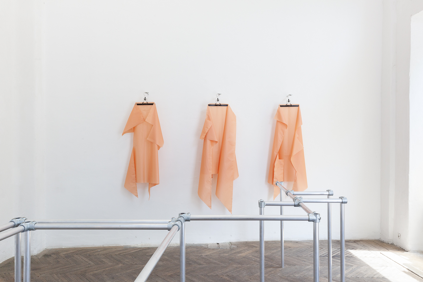Installation view, Daniela Grabosch - WE ARE ALL ENTANGLED HYBRID ORGANISMS HERE., new jörg, 2023