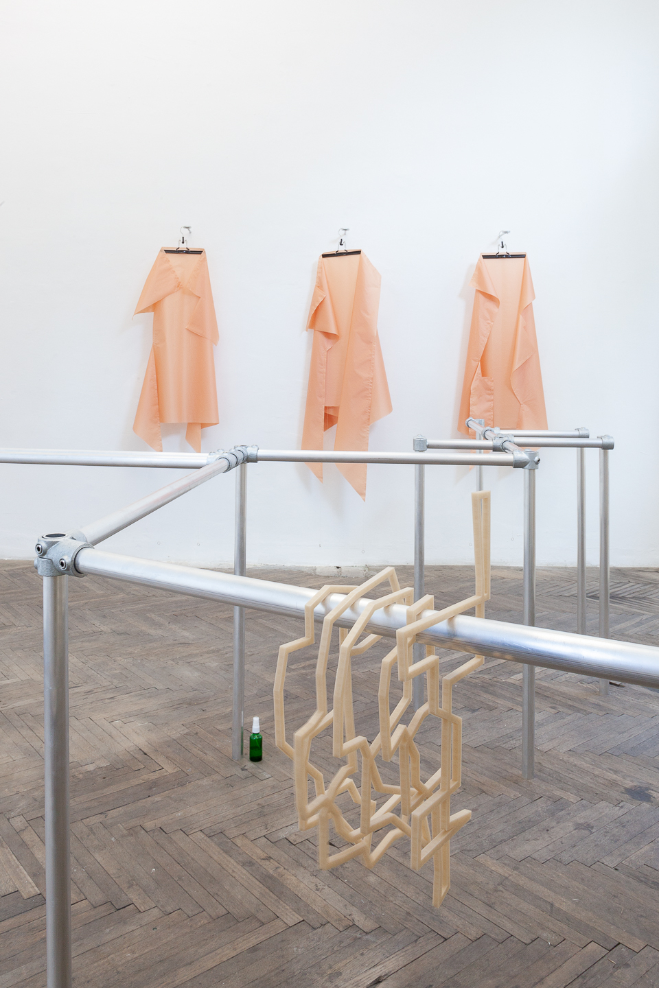 Installation view, Daniela Grabosch - WE ARE ALL ENTANGLED HYBRID ORGANISMS HERE., new jörg, 2023