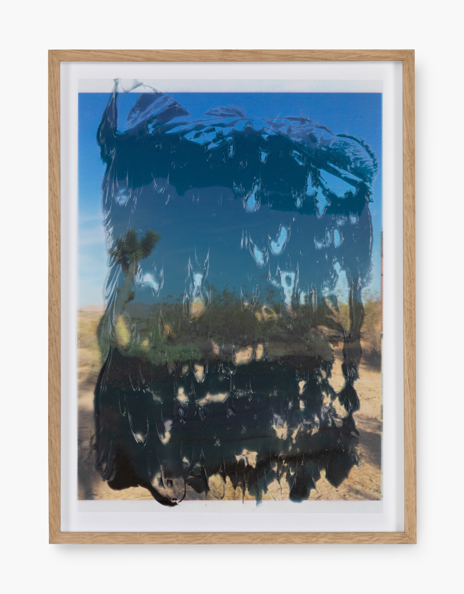 I'm faded, UV print on silicone/hard PVC, 29,7cm x 21cm (artist frame) 2023