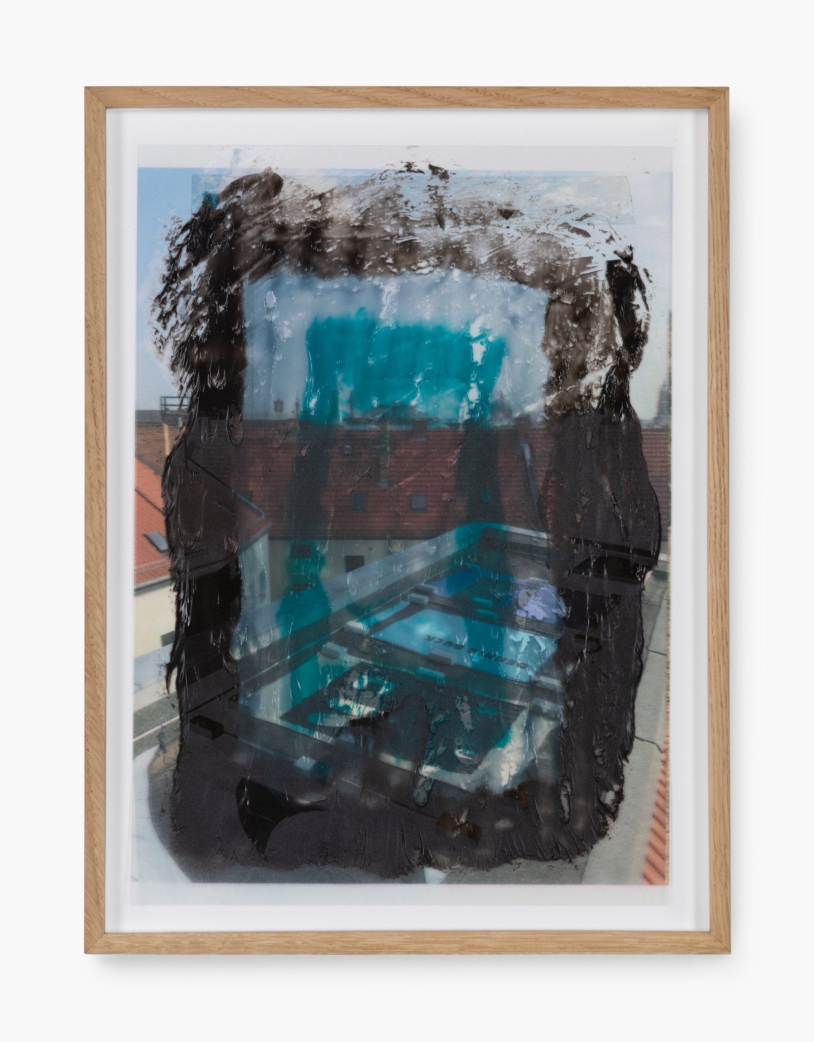 worldwide bleaching, UV print on silicone/hard PVC, 29,7cm x 21cm (artist frame) 2023