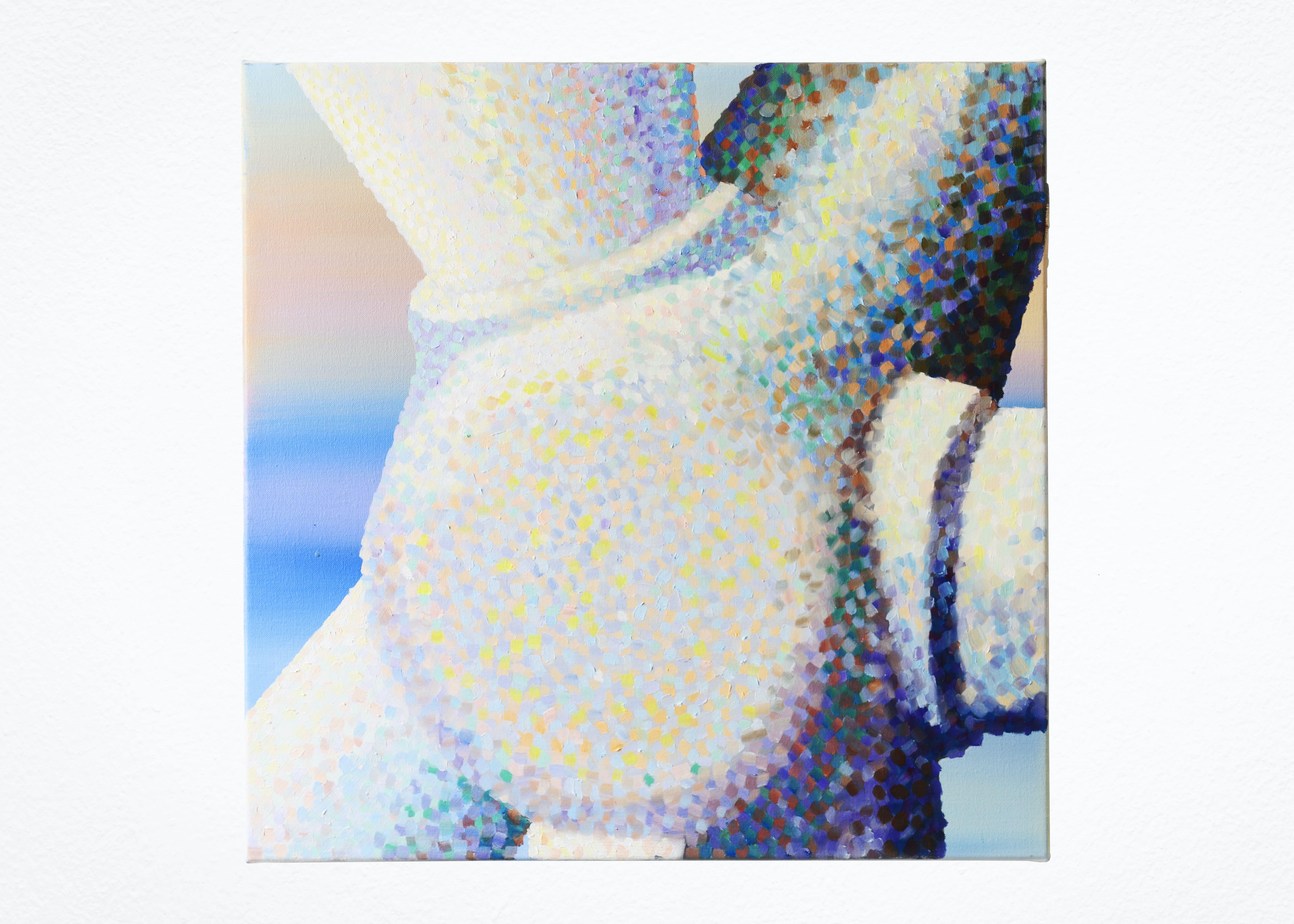 Crop #1, 2023 Oil on linen 50 x 50 cm