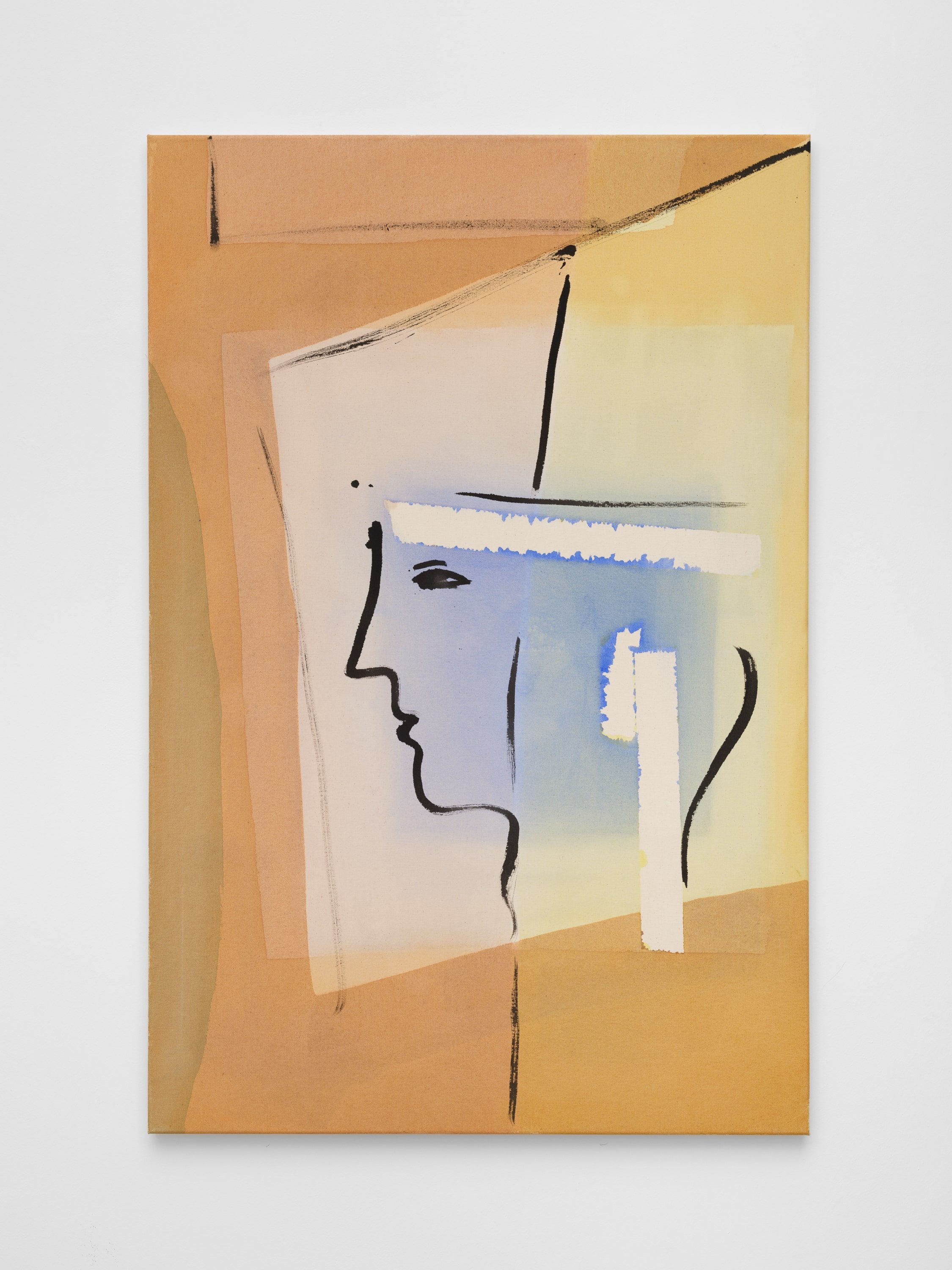 Benjamin Bernt, Scale Dewar (Pg_L-10), 2023, Acryl auf Leinwand, 118 x 78 cm