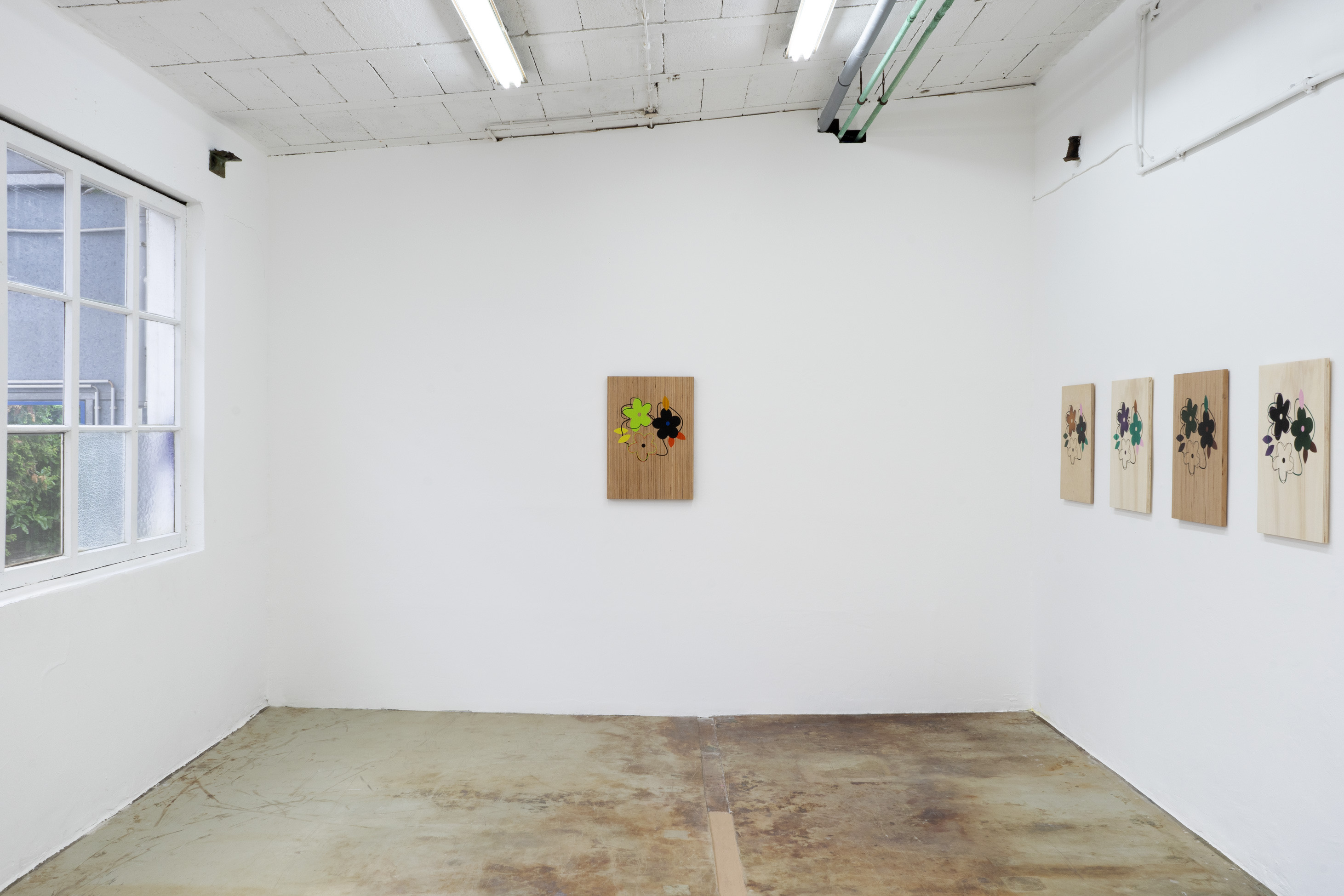 Exhibition view, 'Soft skills' by Noémie Bablet, wieoftnoch, Karlsruhe