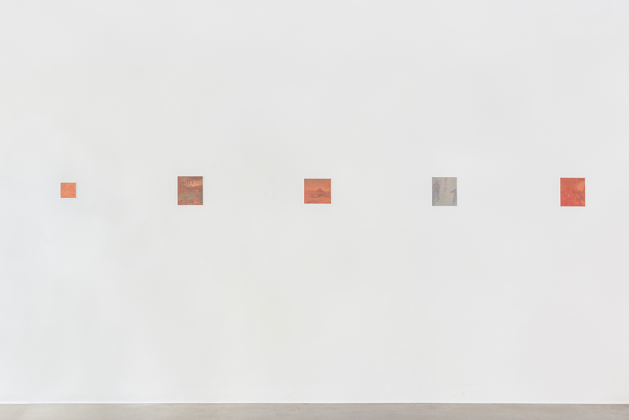 Lukas Matuschek: What A Day, exhibition view