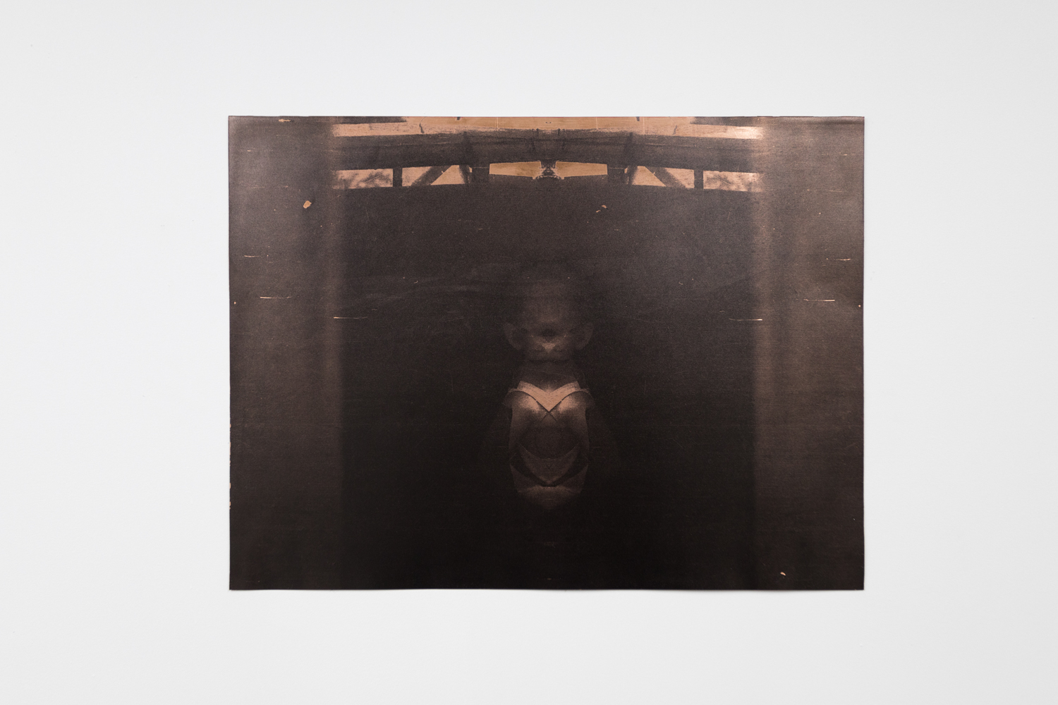 Cover, 2023, Printed copper plate, 40 cm x 60 cm