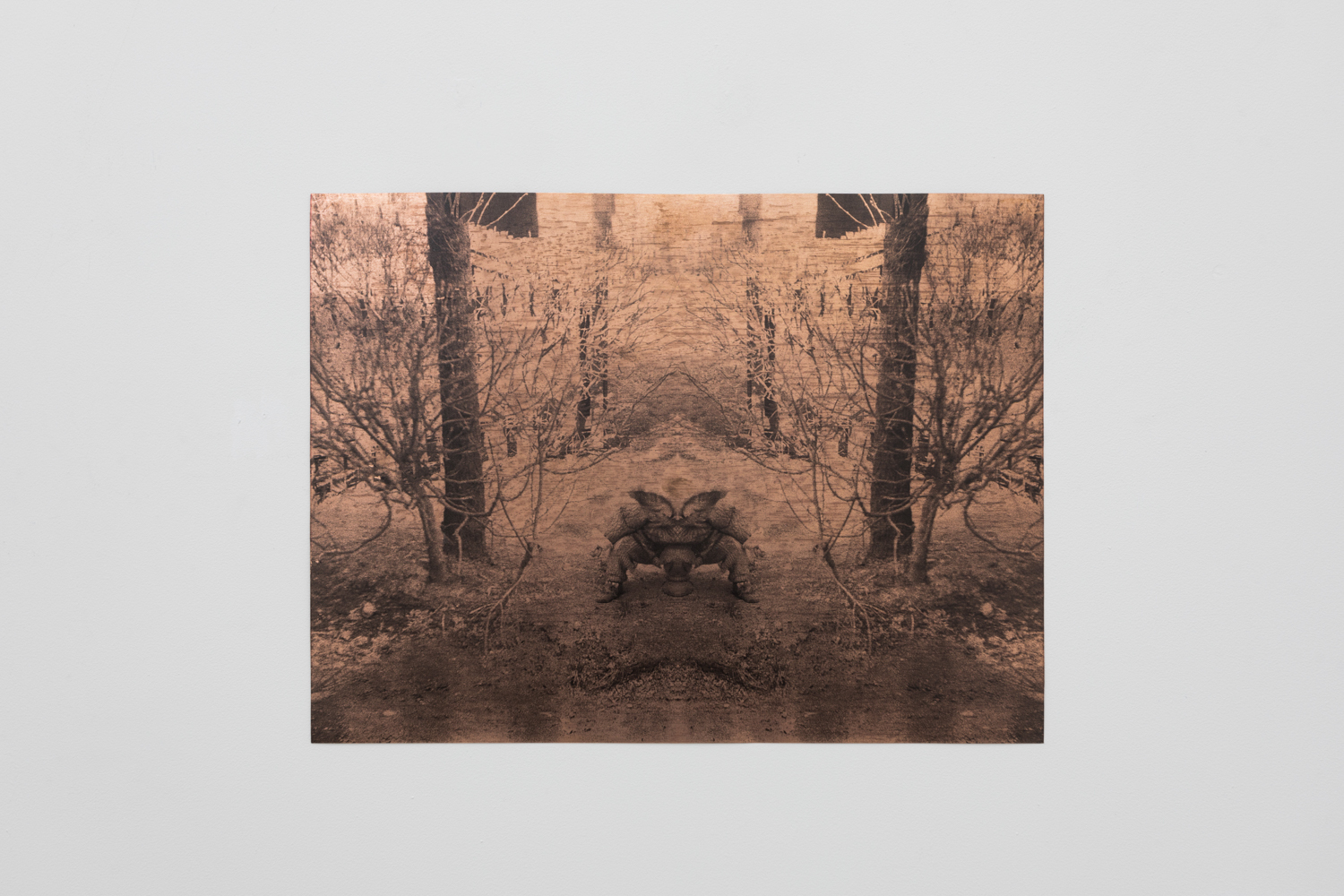 You Get What You Get, 2023, Printed copper plate, 40 cm x 60 cm