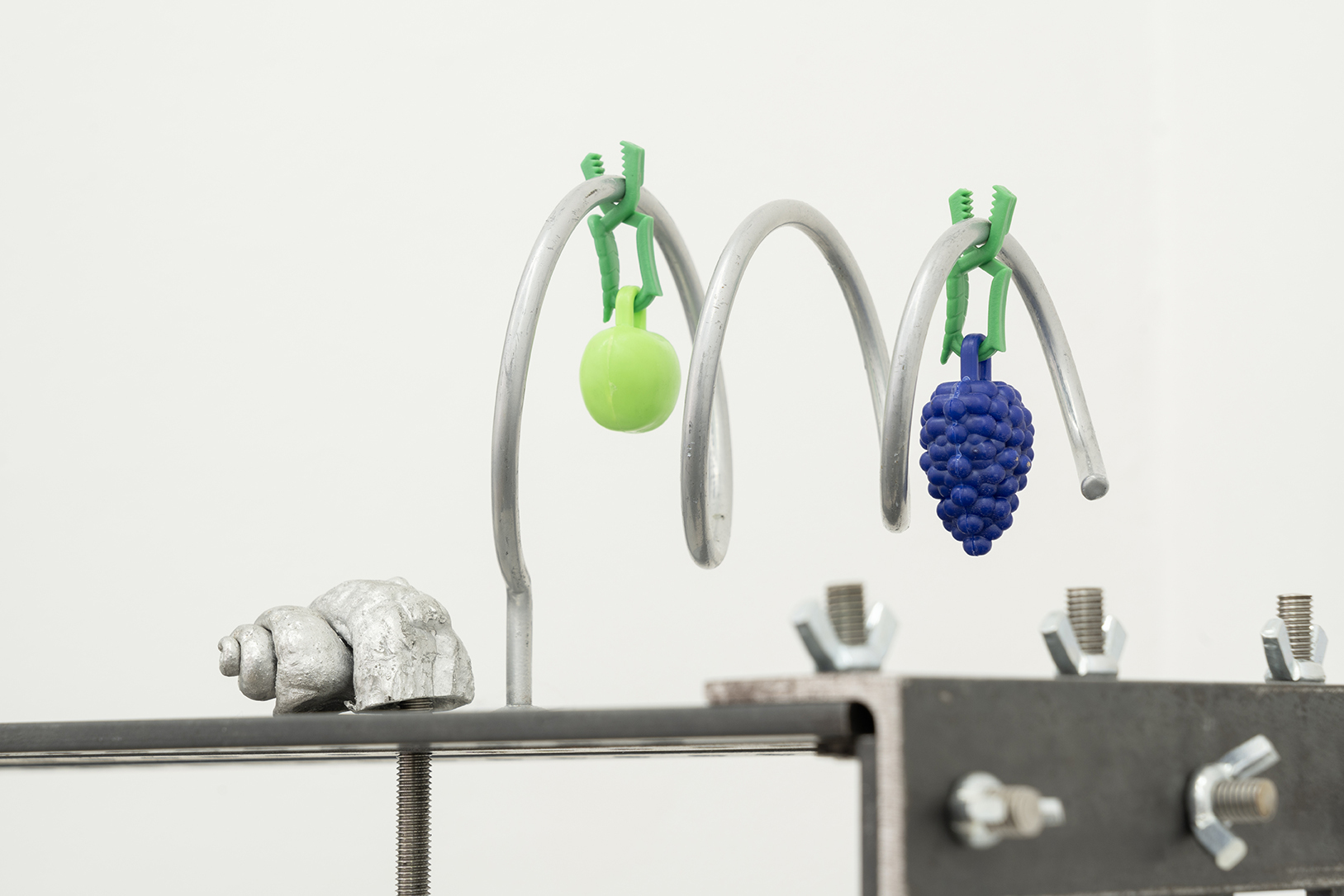 Cs marine, steel, aluminum, found objects, variable dimensions, 2023