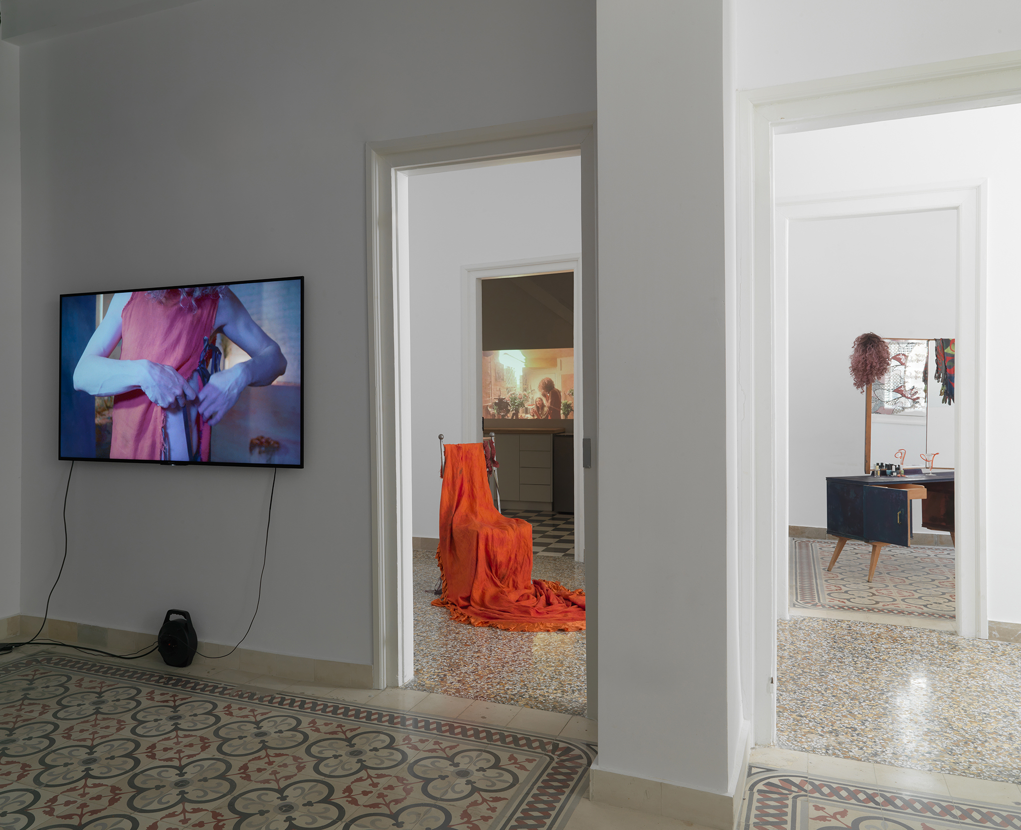 Installation view, Lise, Adam Christensen, Haus N Off-Site, Athens, 2023
