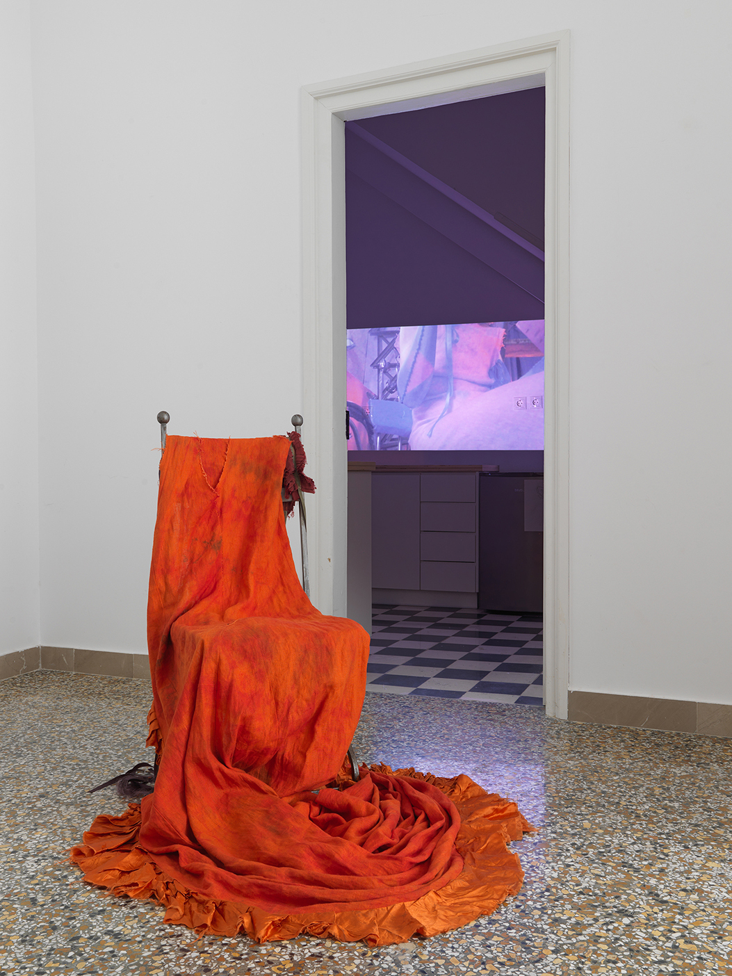 Installation view, Lise, Adam Christensen, Haus N Off-Site, Athens, 2023