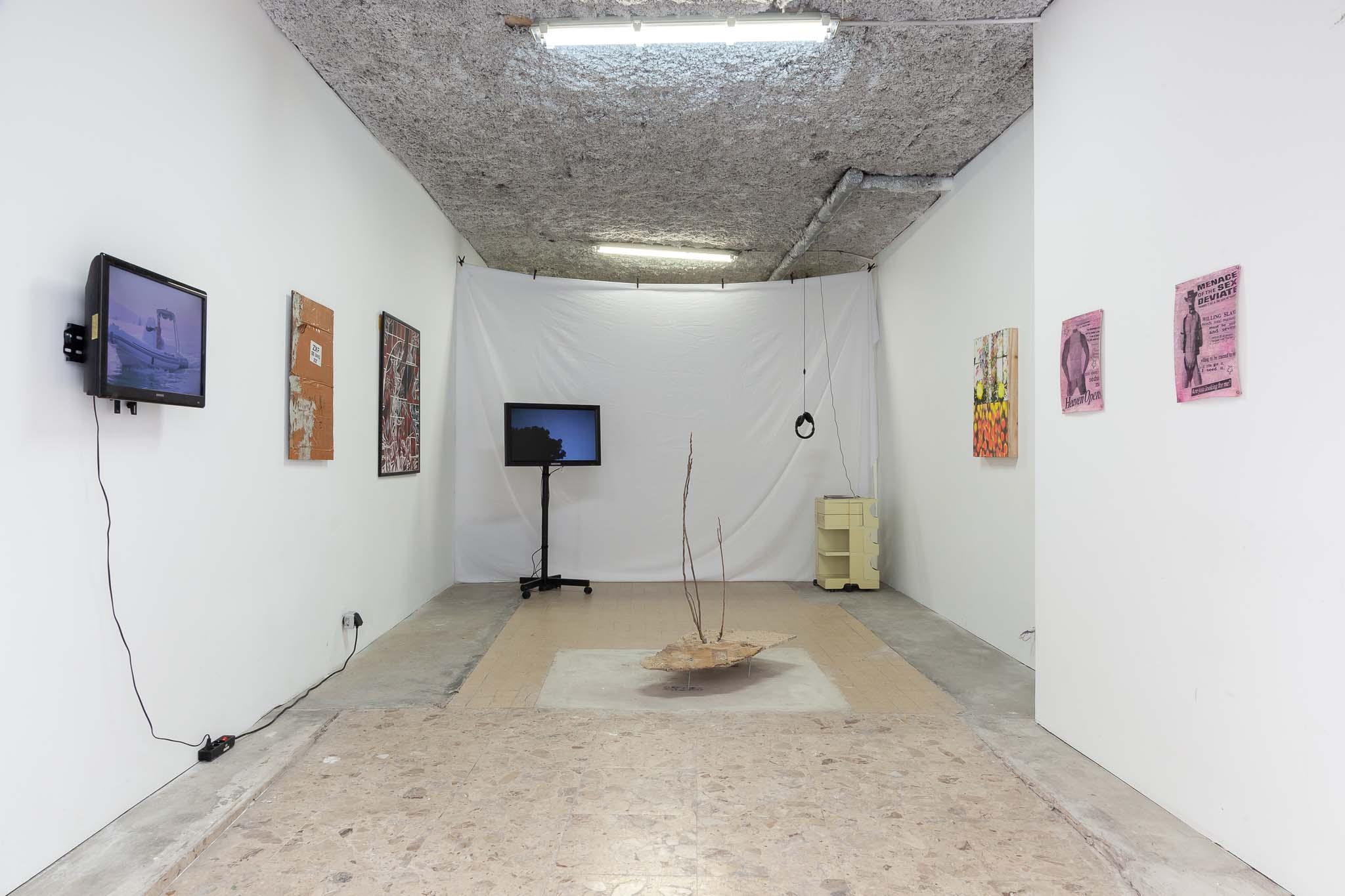 Installation view, 'Porous Cities', South Parade at Feria (Organised by Sofia HallstrÃ¶m)