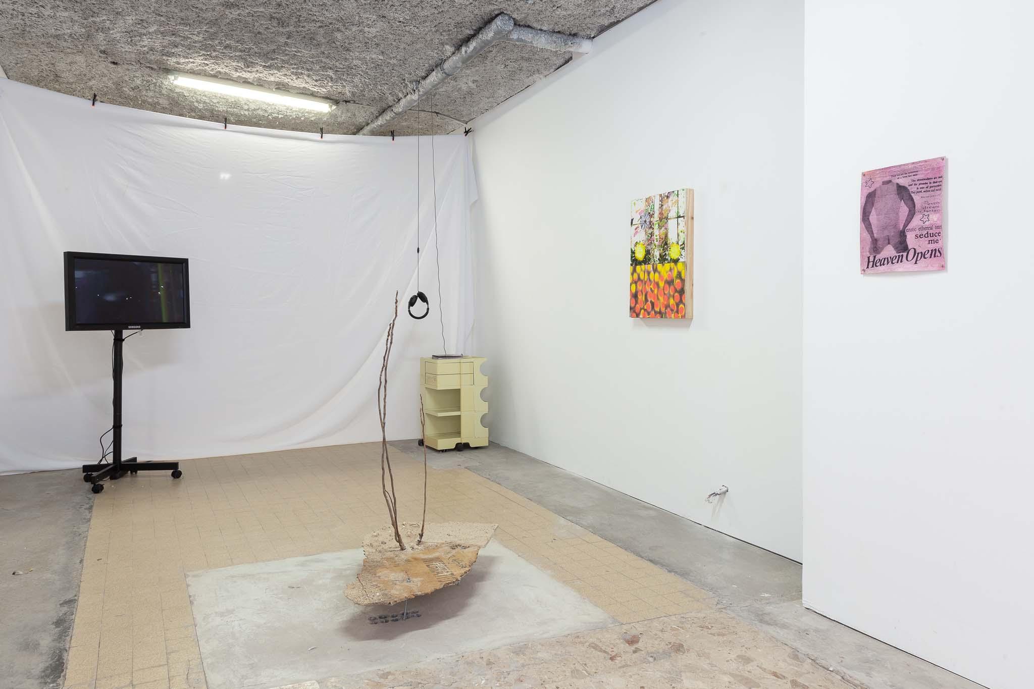 Installation view, 'Porous Cities', South Parade at Feria (Organised by Sofia Hallström)