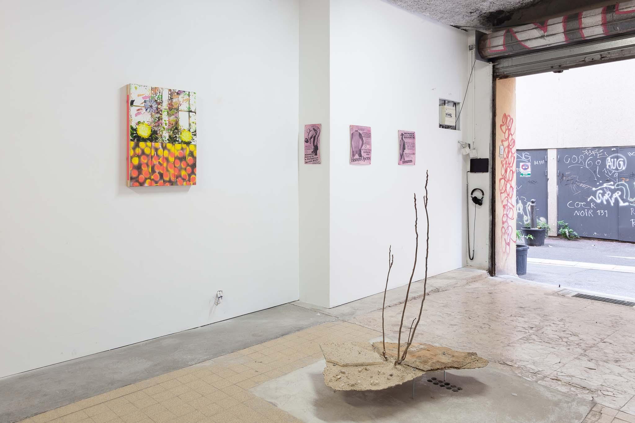 Installation view, 'Porous Cities', South Parade at Feria (Organised by Sofia Hallström)