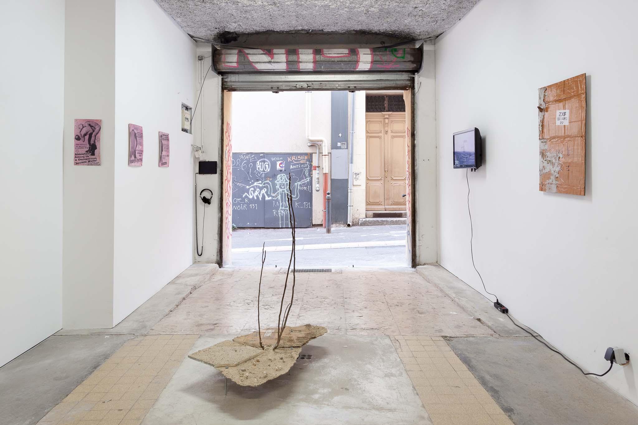 Installation view, 'Porous Cities', South Parade at Feria (Organised by Sofia Hallström)