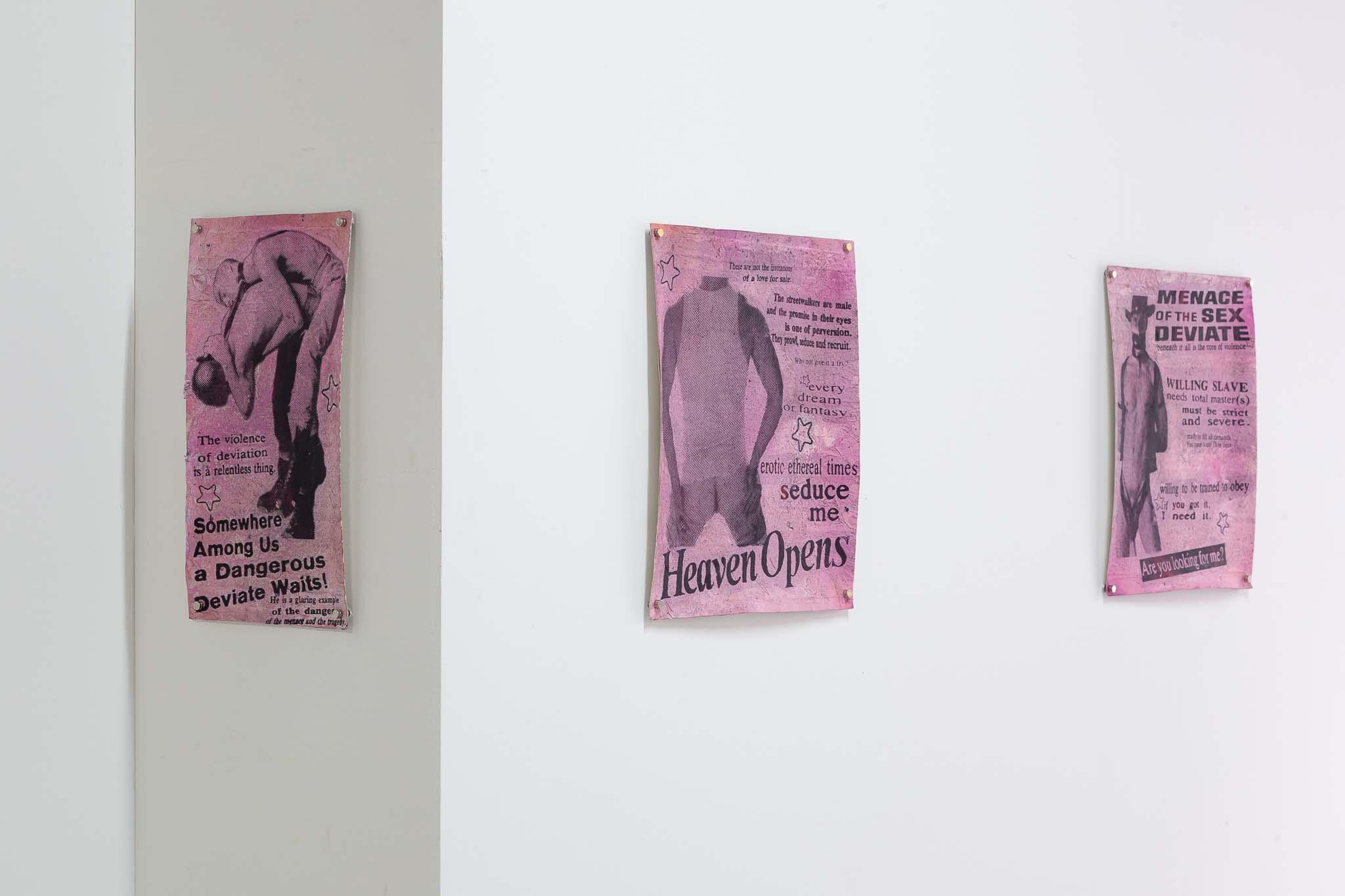 Installation view, 'Porous Cities', South Parade at Feria (Organised by Sofia Hallström)
