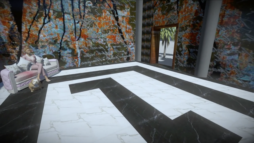 Sofia Hallström, Porous Cities, Animation and sound. Duration: 05m 05s