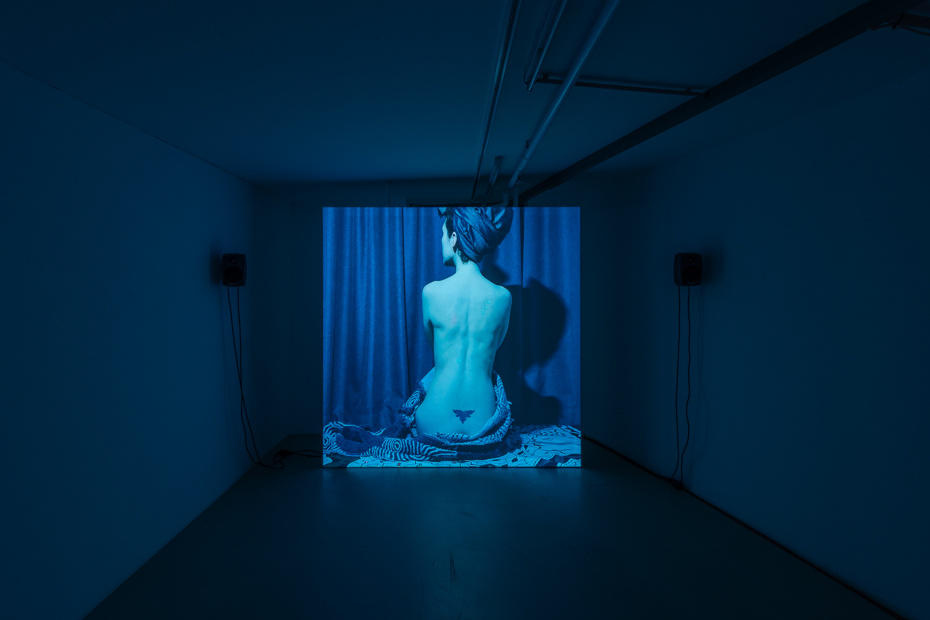 Haroon Mirza and Helga Dóróthea Fannon, The Ancients call it Ataraxia, 2023, Courtesy of Lisson Gallery and max goelitz, Copyright of the artists