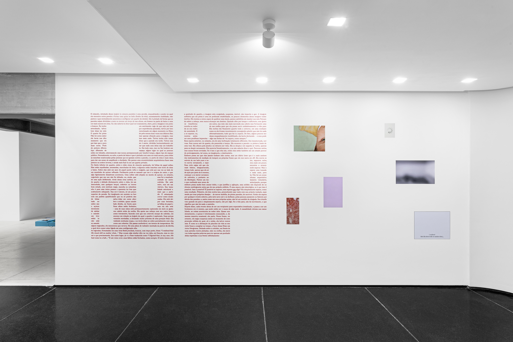 The Afterwake, Installation View