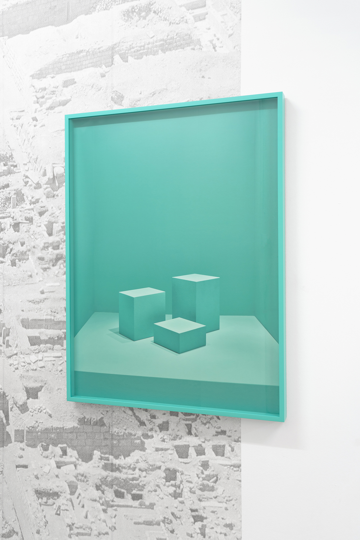 Samuel Henne, „untitled #03“ from „chambers“, Fine Art Print, 120×90 cm, wall paper print (variable dimensions)