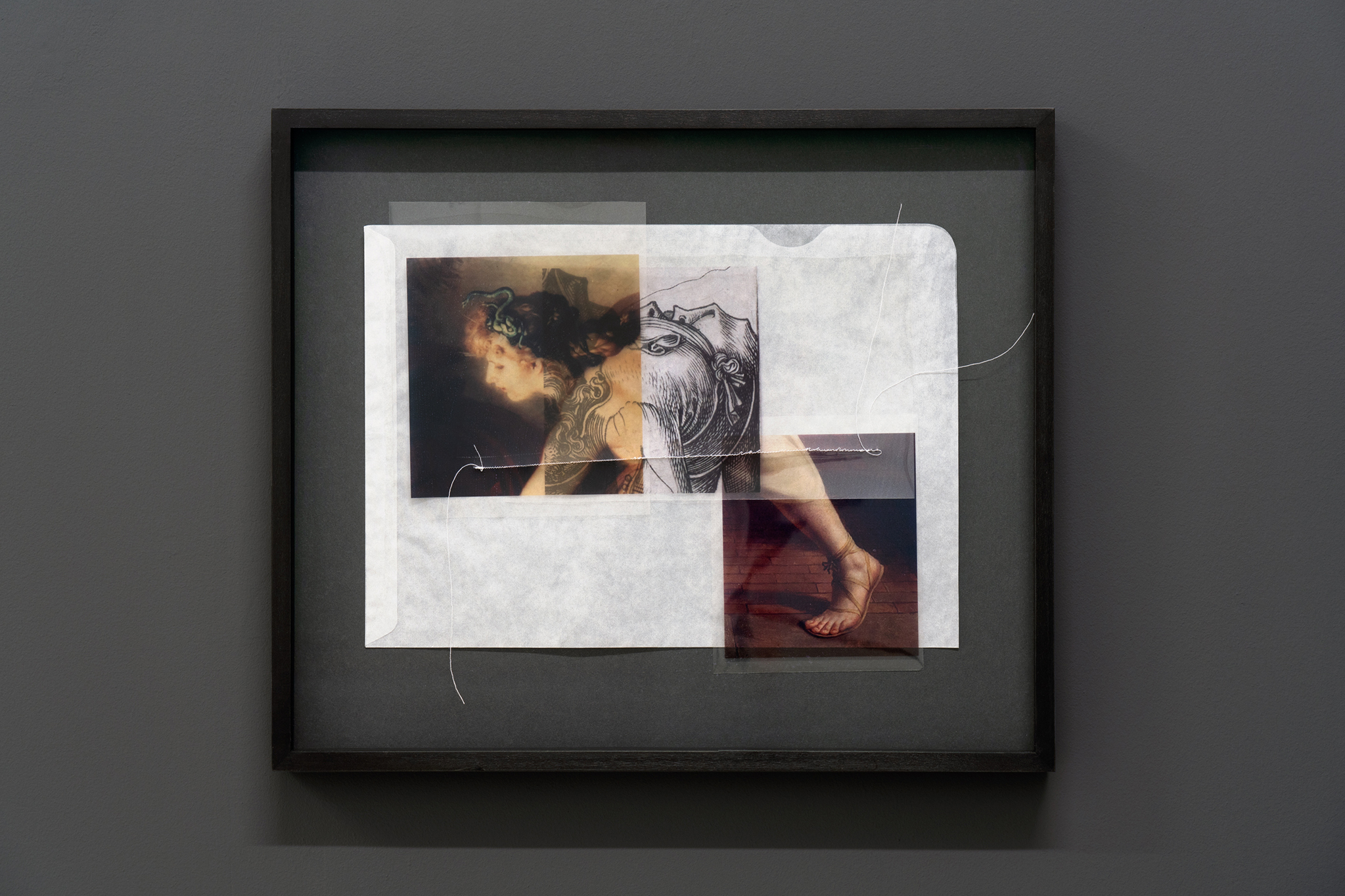 Lucas Odahara, „A Desatadora (The Untier)“, 2020–, mixed media, framed, 42x32 cm