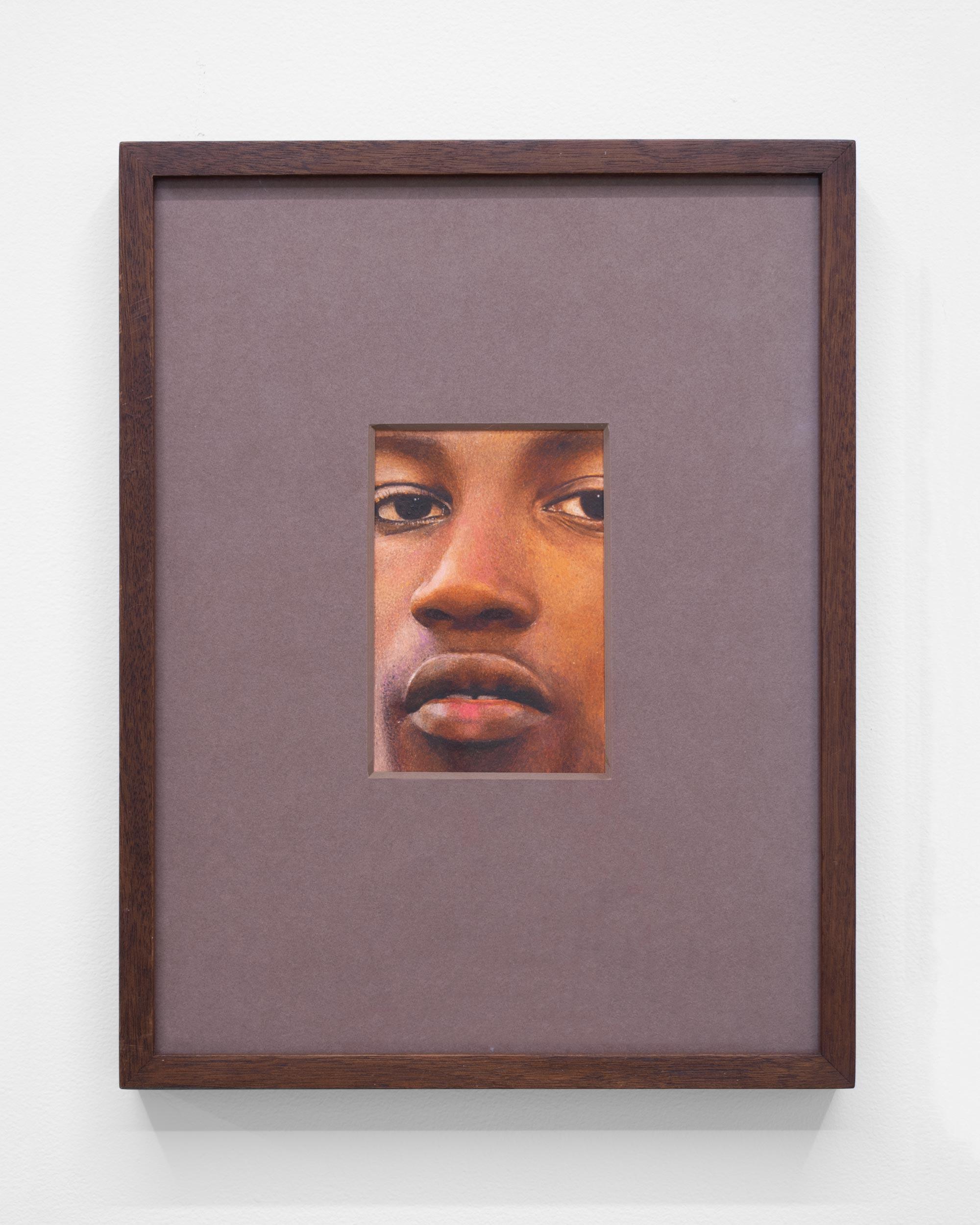 Look, watercolour on paper, 35.5 x 27.5cm (framed), 2023
