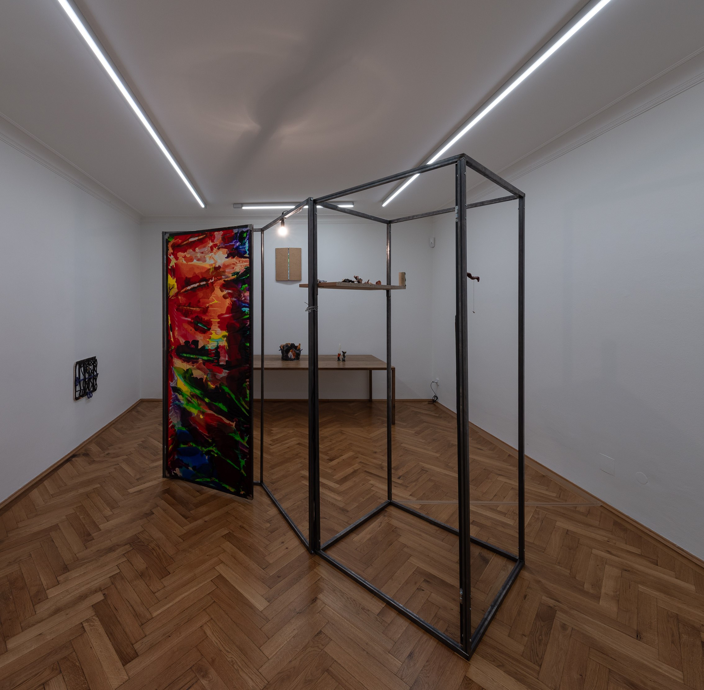 Installation view, A Home - Patrick Ostrowsky @park, 2023, Britta Rettberg Munich