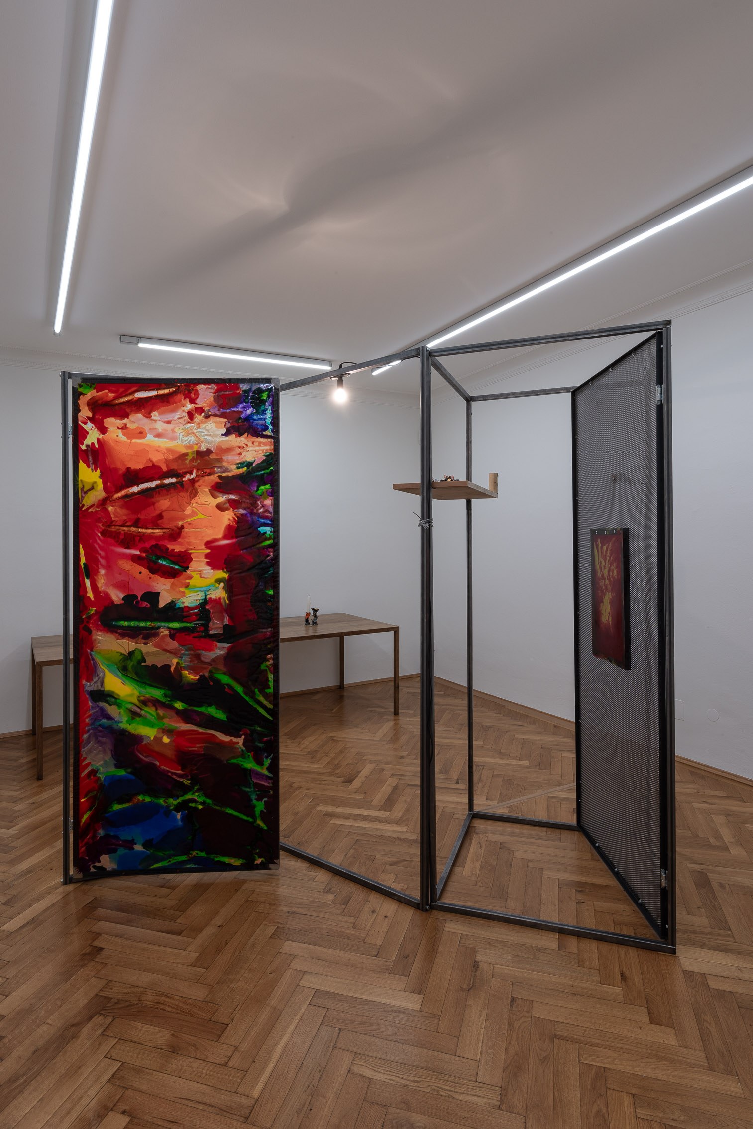 Installation view, A Home - Patrick Ostrowsky @park, 2023, Britta Rettberg Munich