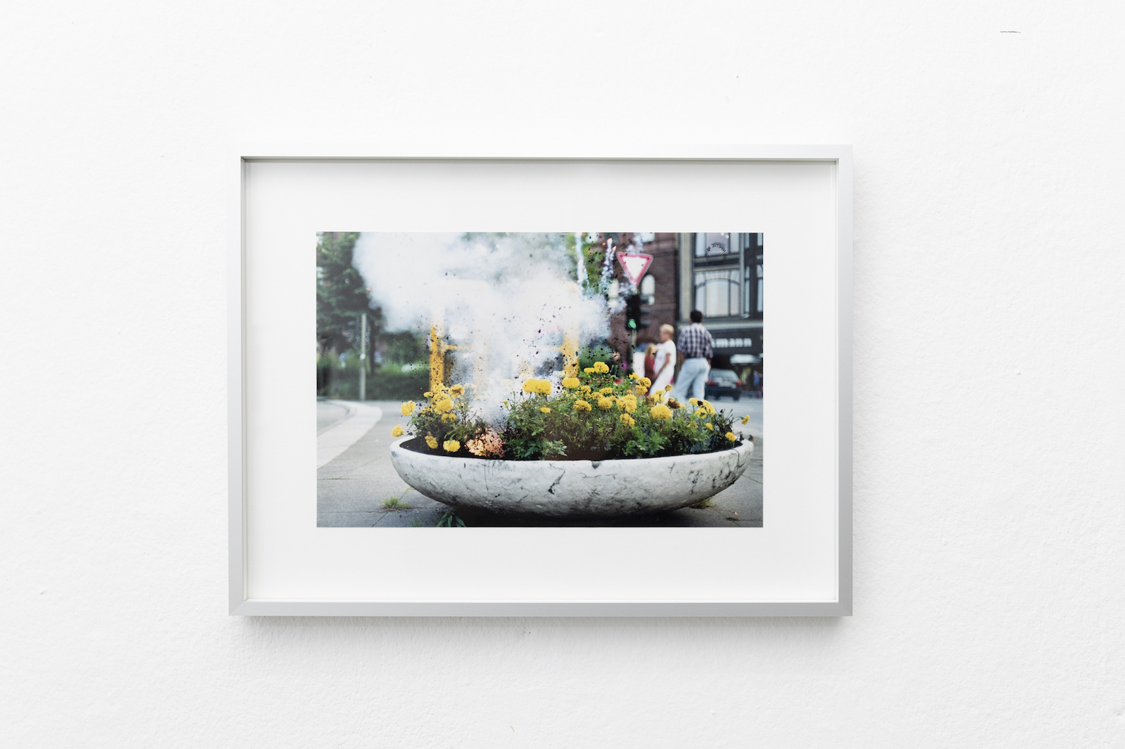 Annette Wehrmann: Blumensprengungen, 1991â95. Courtesy: Ort des Gegen e.V. Photo: Jiye Lee