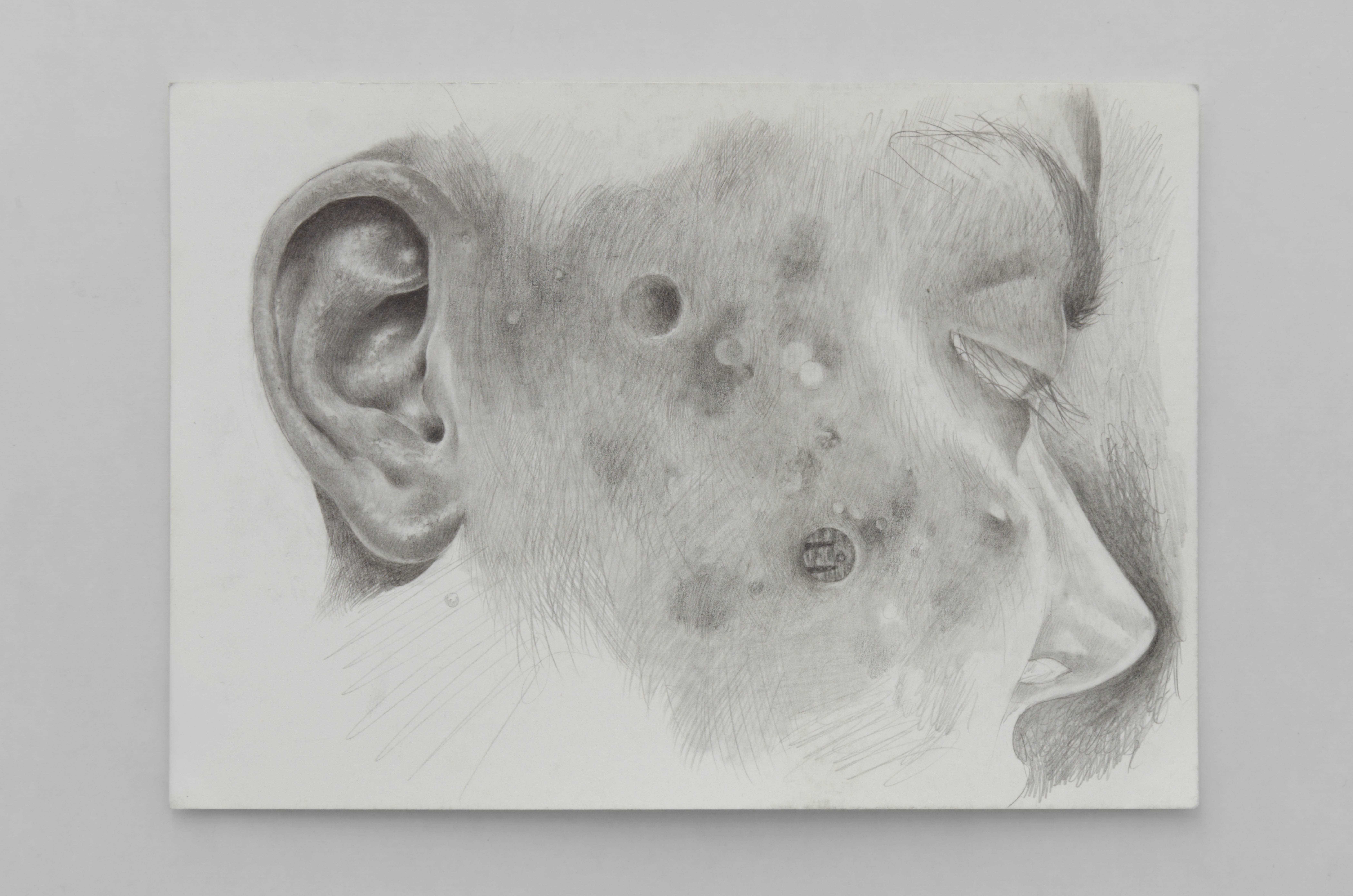 Kea Bolenz, o.T., 2023, Pencil on paper, 21cm x 15cm