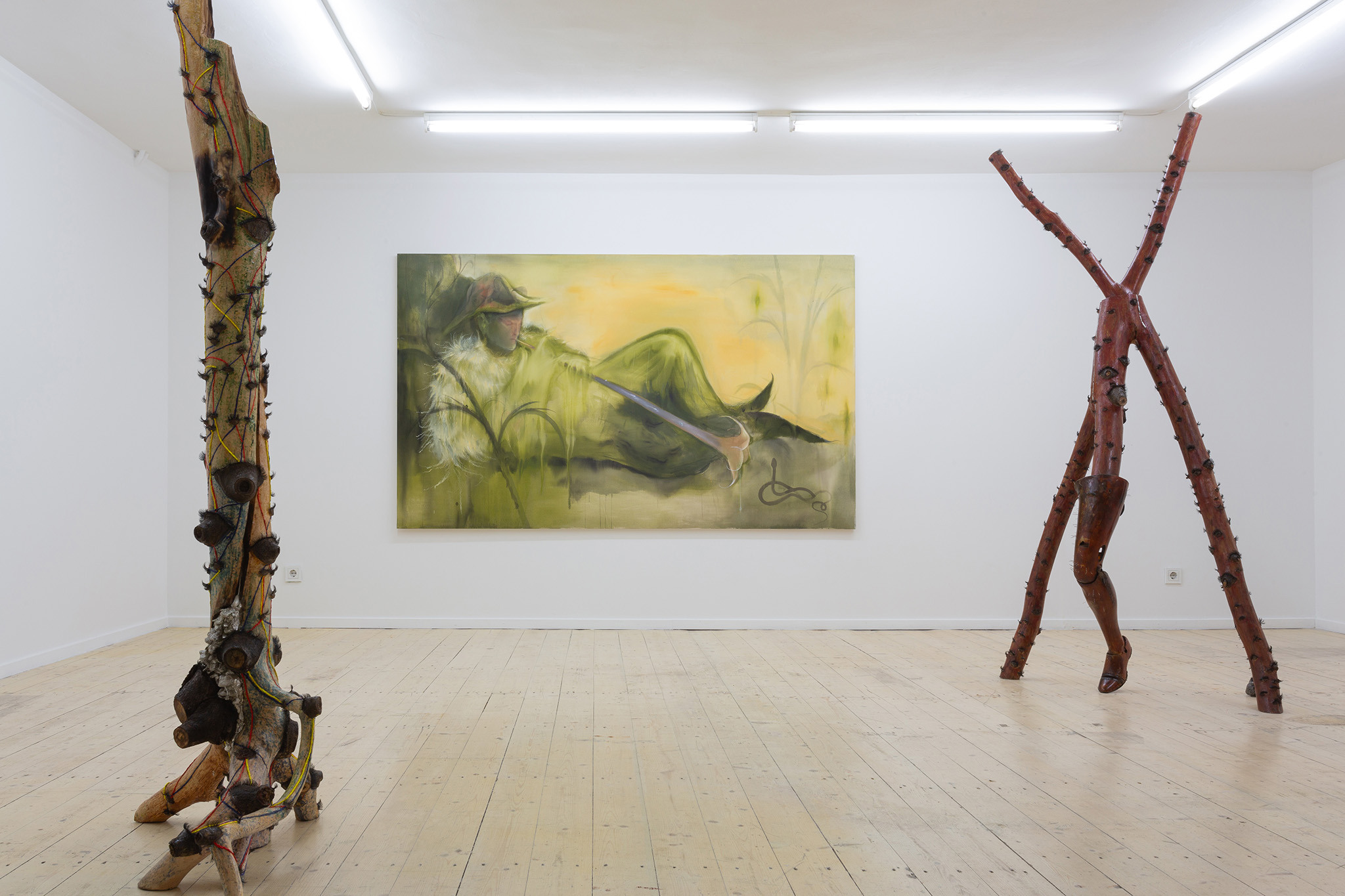 Incantations. Exhibition view at Editorial, 2023