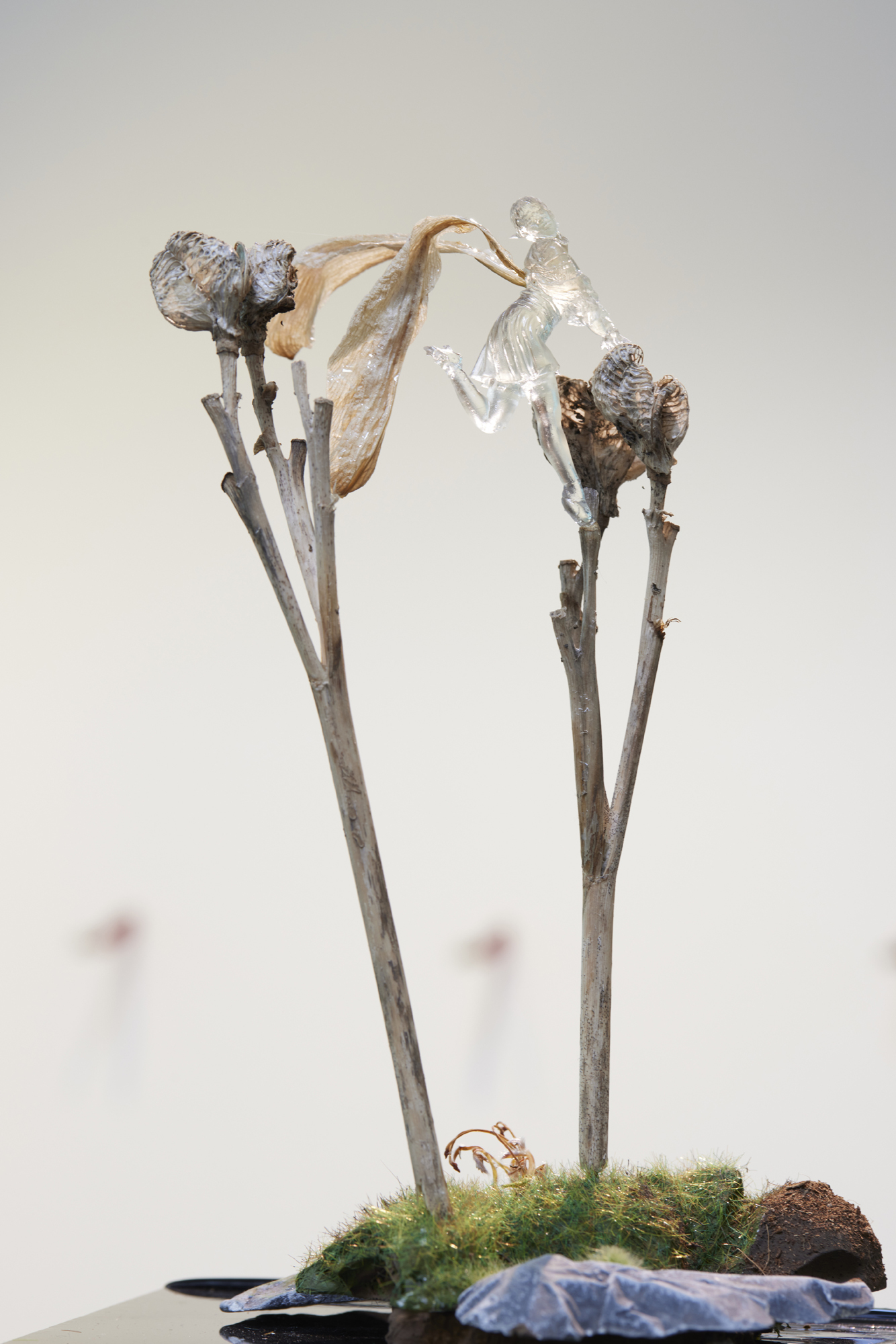Tip toe, 2023, mixed media