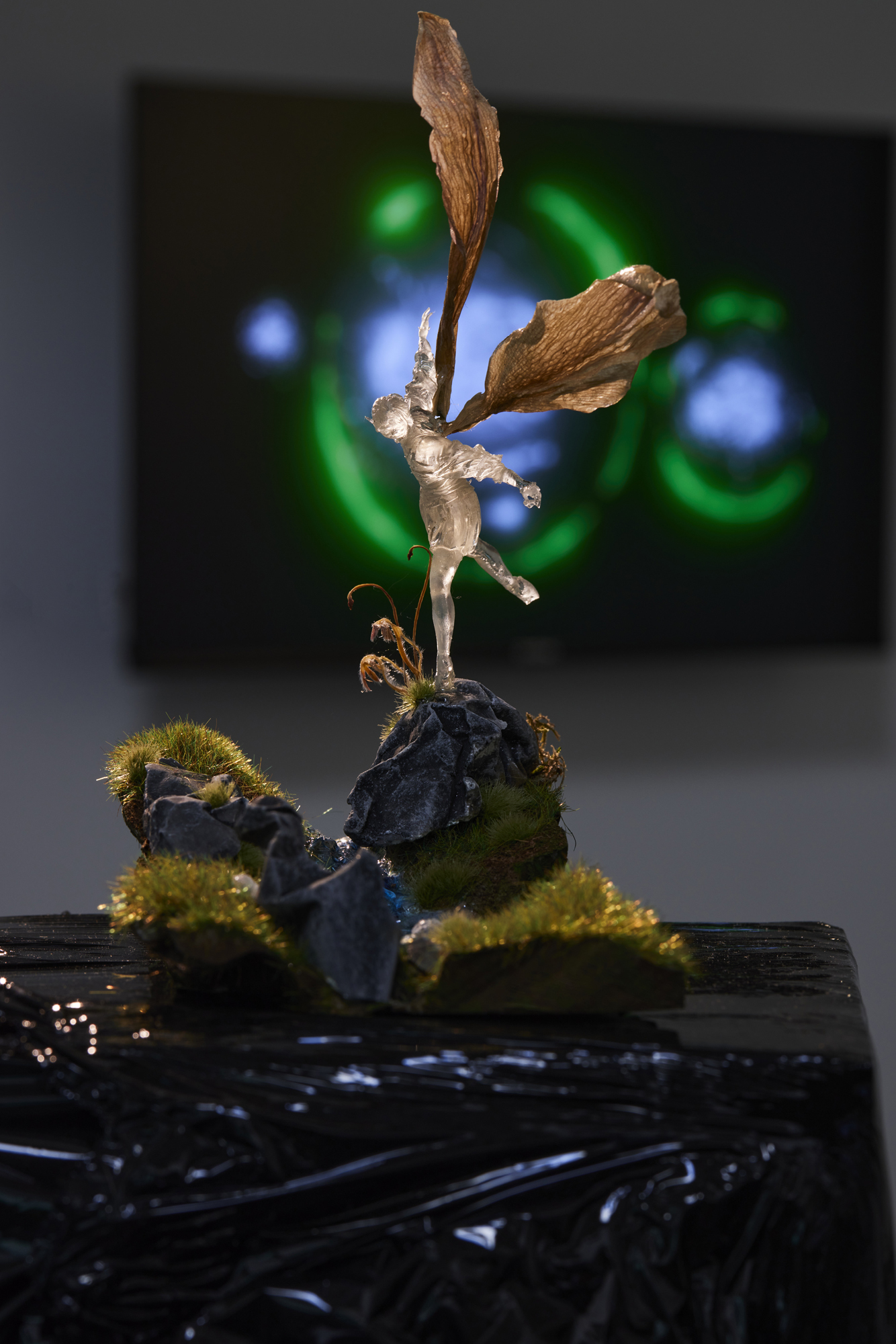 Creeping Creek, 2023, mixed media