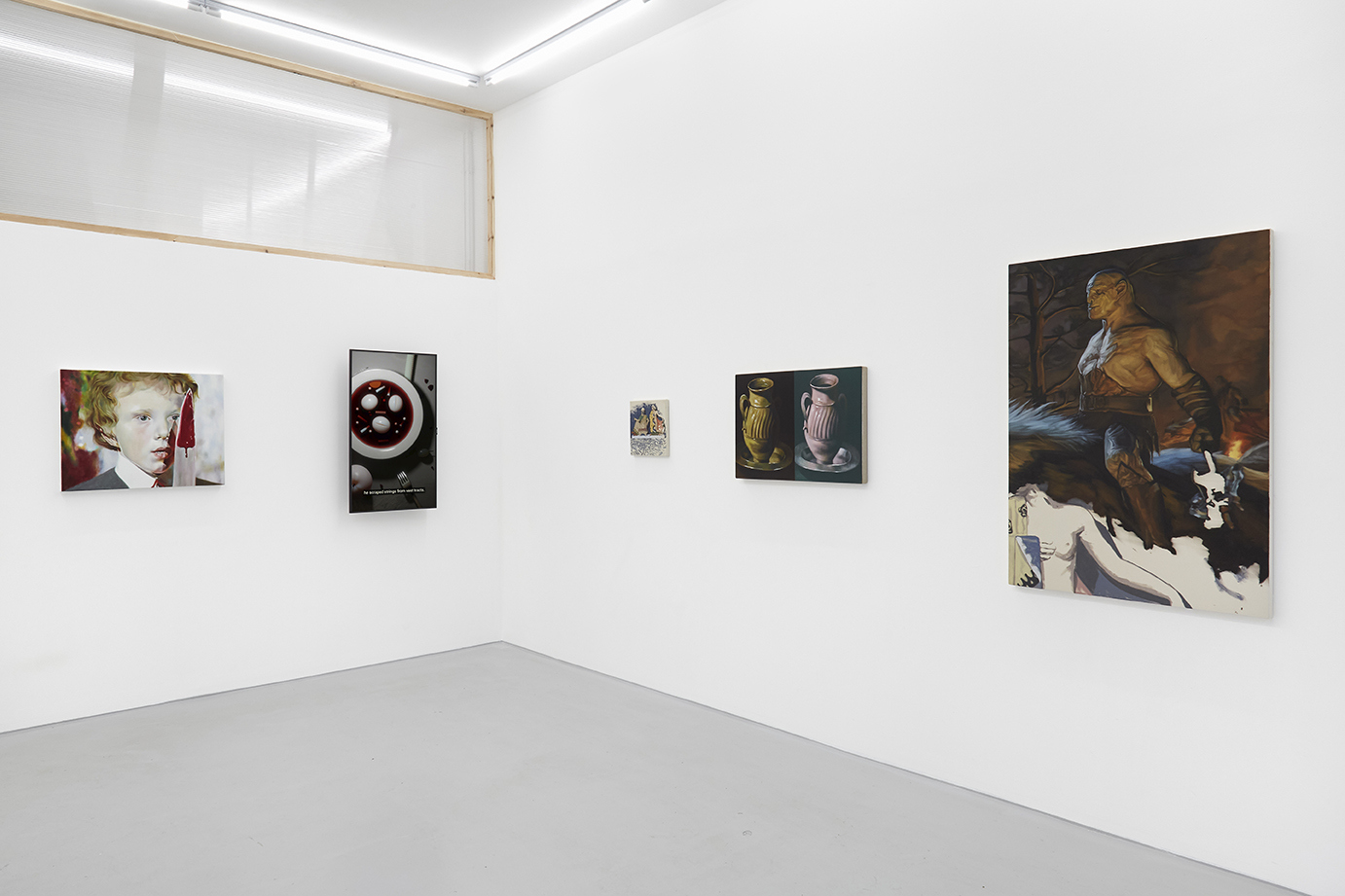 Aaron Ford & Robin Megannity installation at Xxijra Hii London