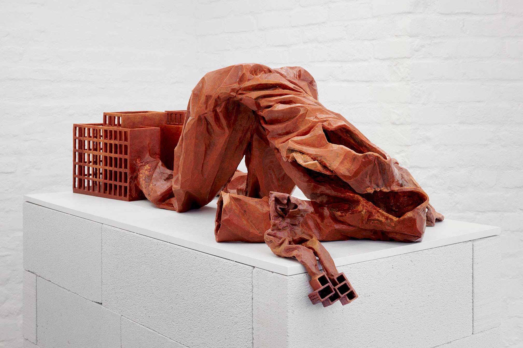 14.	Christiane Blattmann, »A New Balance«, Installation view, photo: Mareike Tocha, mauer 2023, Cologne