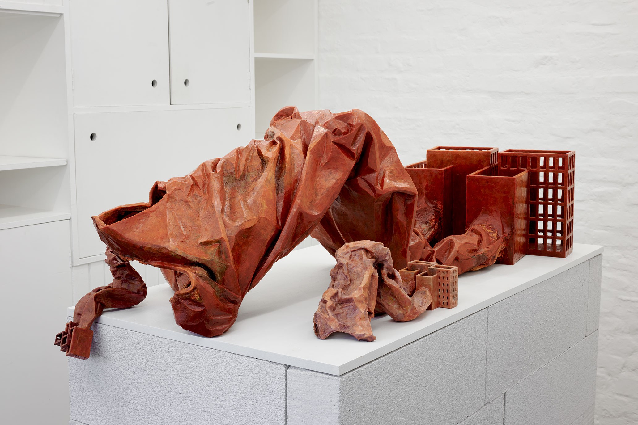 20.	Christiane Blattmann, »A New Balance«, Installation view, photo: Mareike Tocha, mauer 2023, Cologne