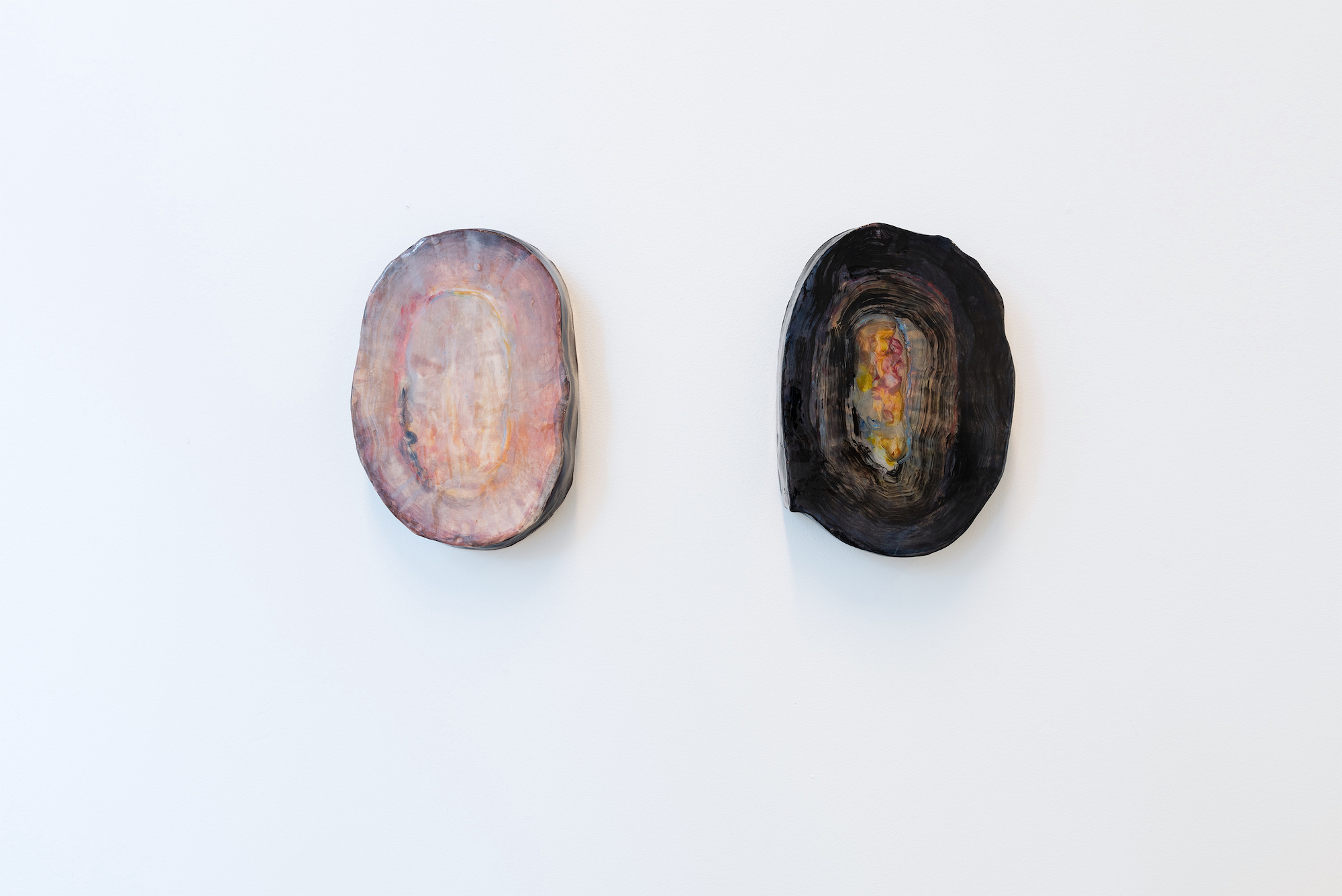 Possibilities, stoneware/underglaze, Tartu Art house, 2023, photo: Marje Eelma