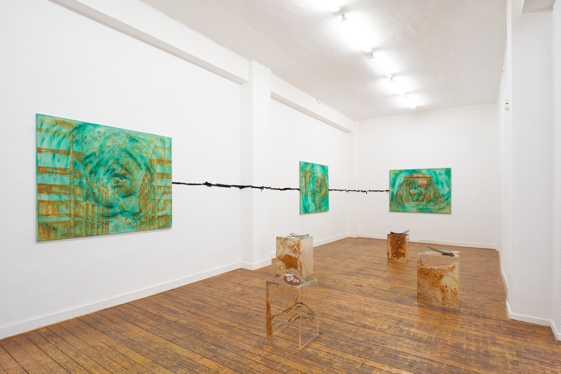 Yana Tsegay, The Collection of Babylon Rage, 2023, installation view  © the artist  photo: Bernhard Adams
