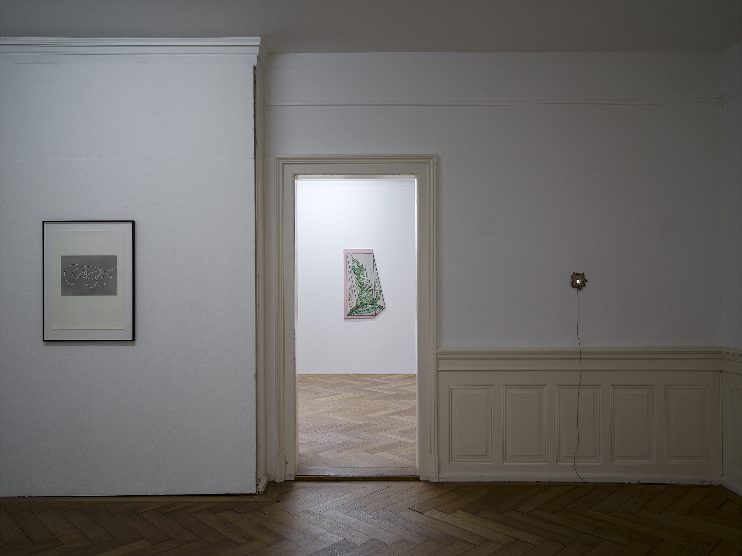 Hunter Longe, Various Lambent Portals, 2023, Exhibition View, Kunsthaus Langenthal, Photo: Cedric Mussano, Courtesy of the artist