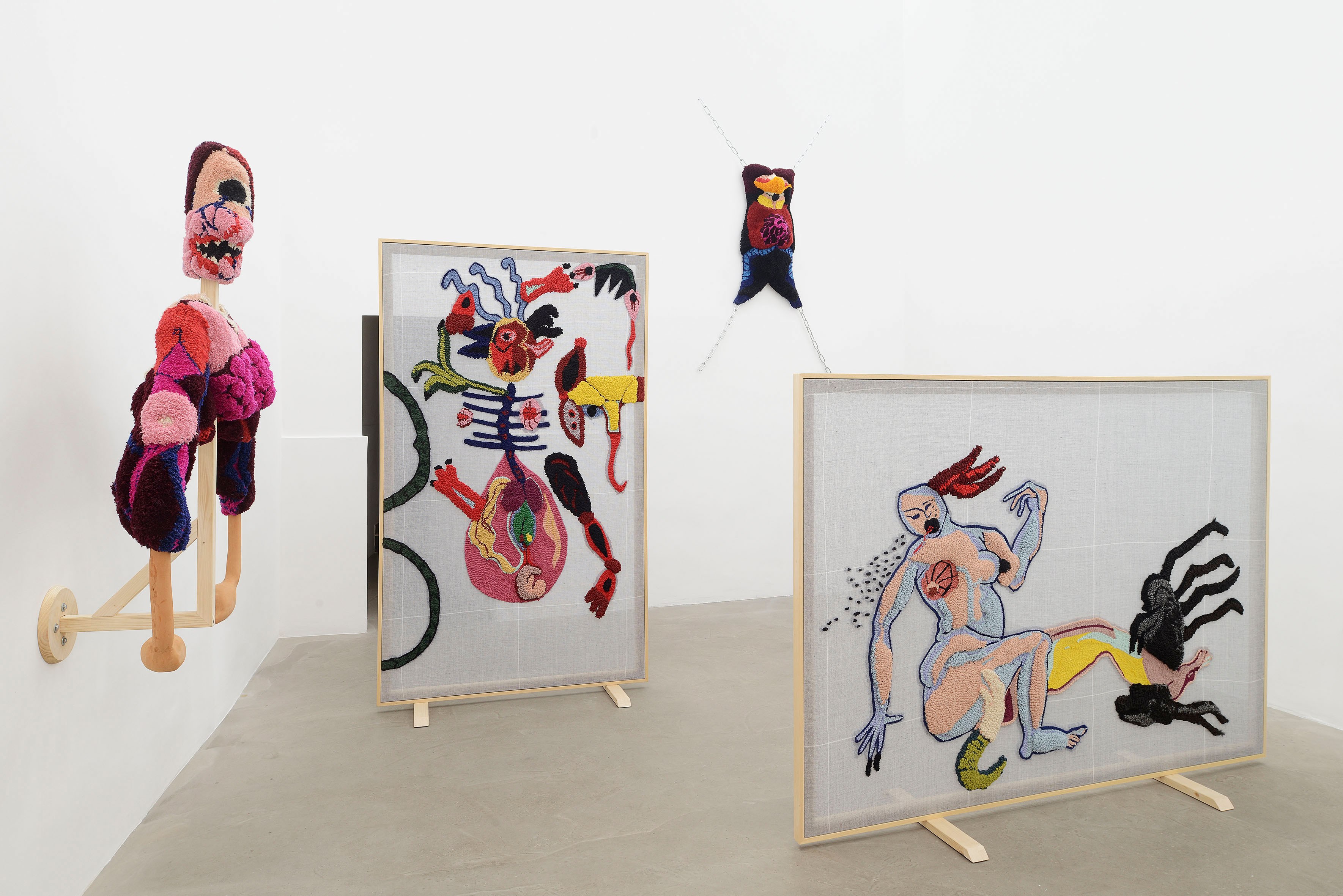 Anna Perach, Liminal Being, 2023, installation view at ADA, Rome