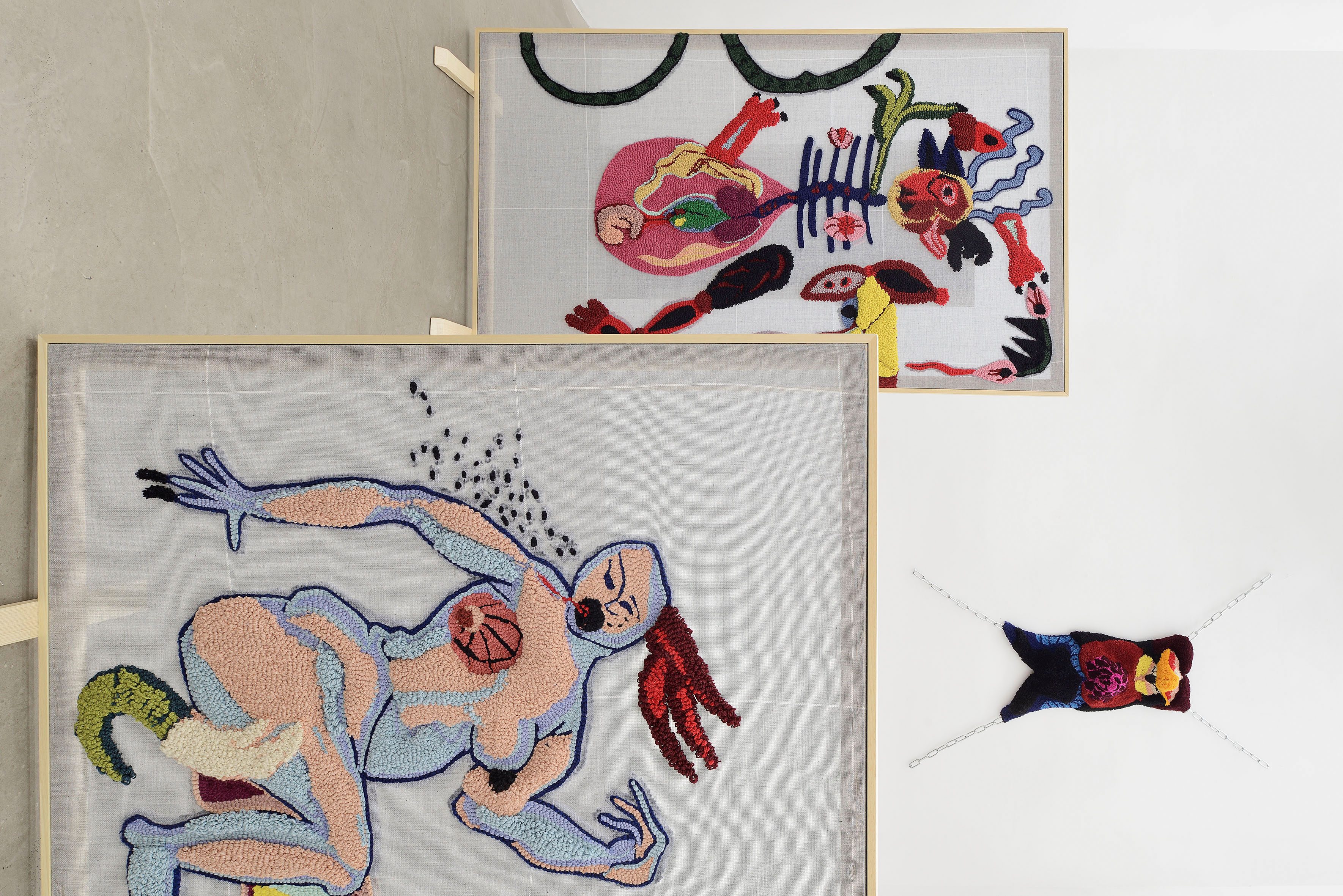 Anna Perach, Liminal Being, 2023, installation view at ADA, Rome