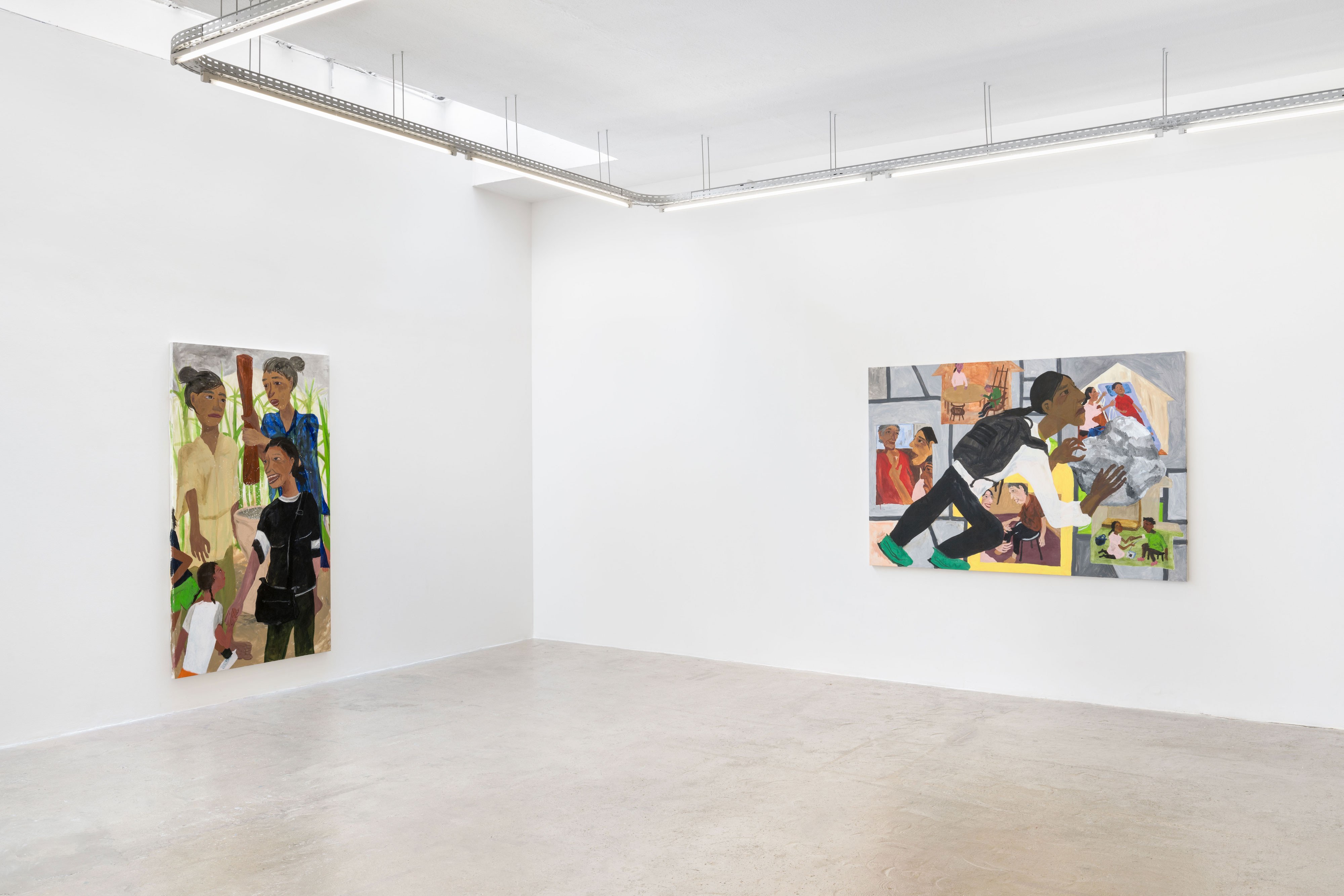 Exhibition view, Crèvecœur, 2023, Paris. Photo: Martin Argyroglo